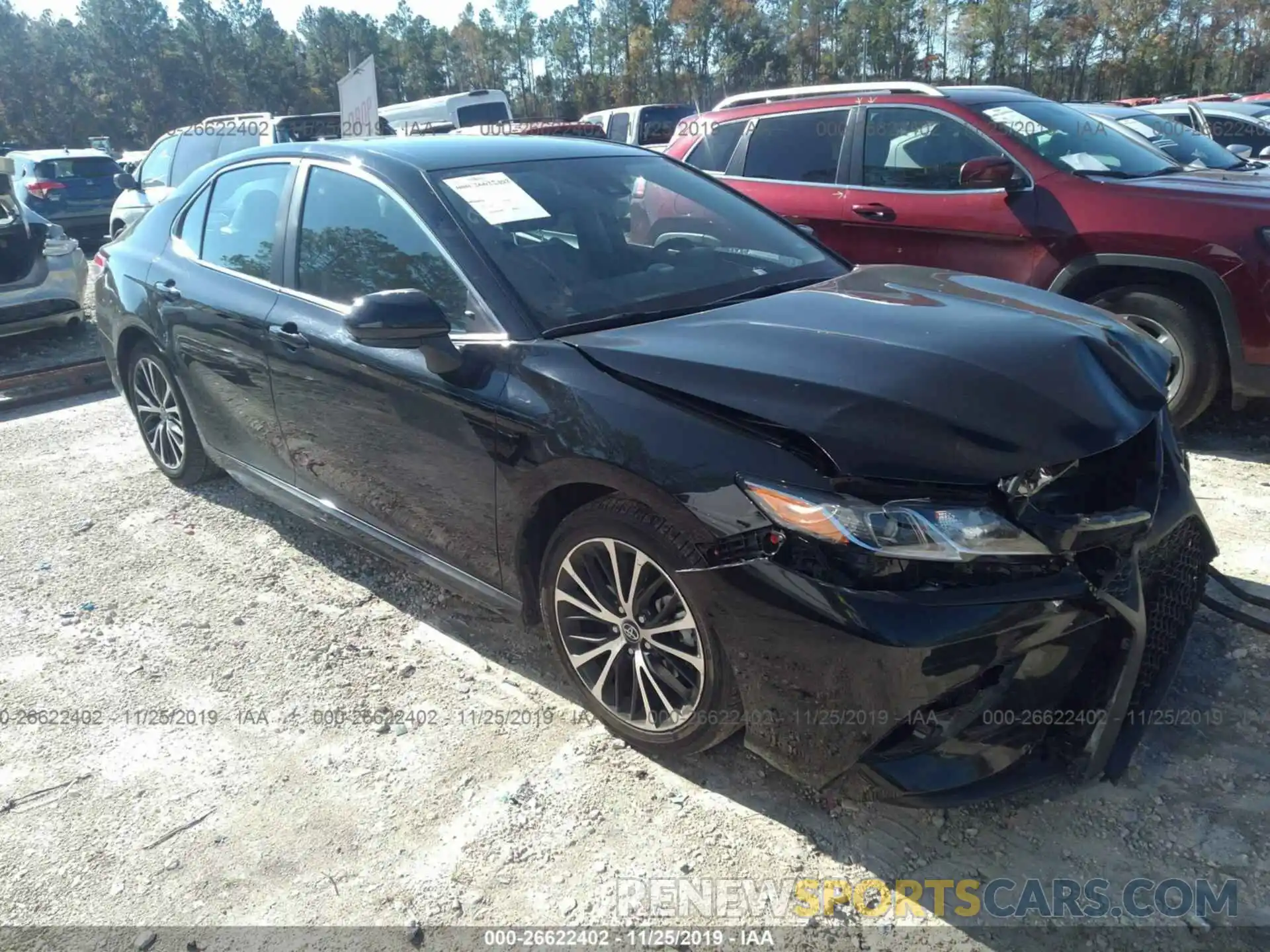 1 Photograph of a damaged car 4T1B11HK7KU720565 TOYOTA CAMRY 2019