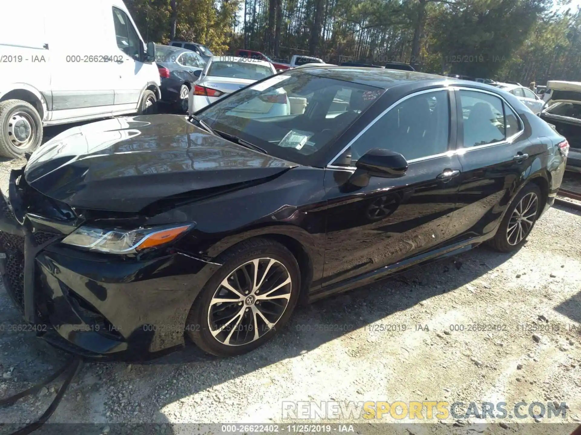 2 Photograph of a damaged car 4T1B11HK7KU720565 TOYOTA CAMRY 2019