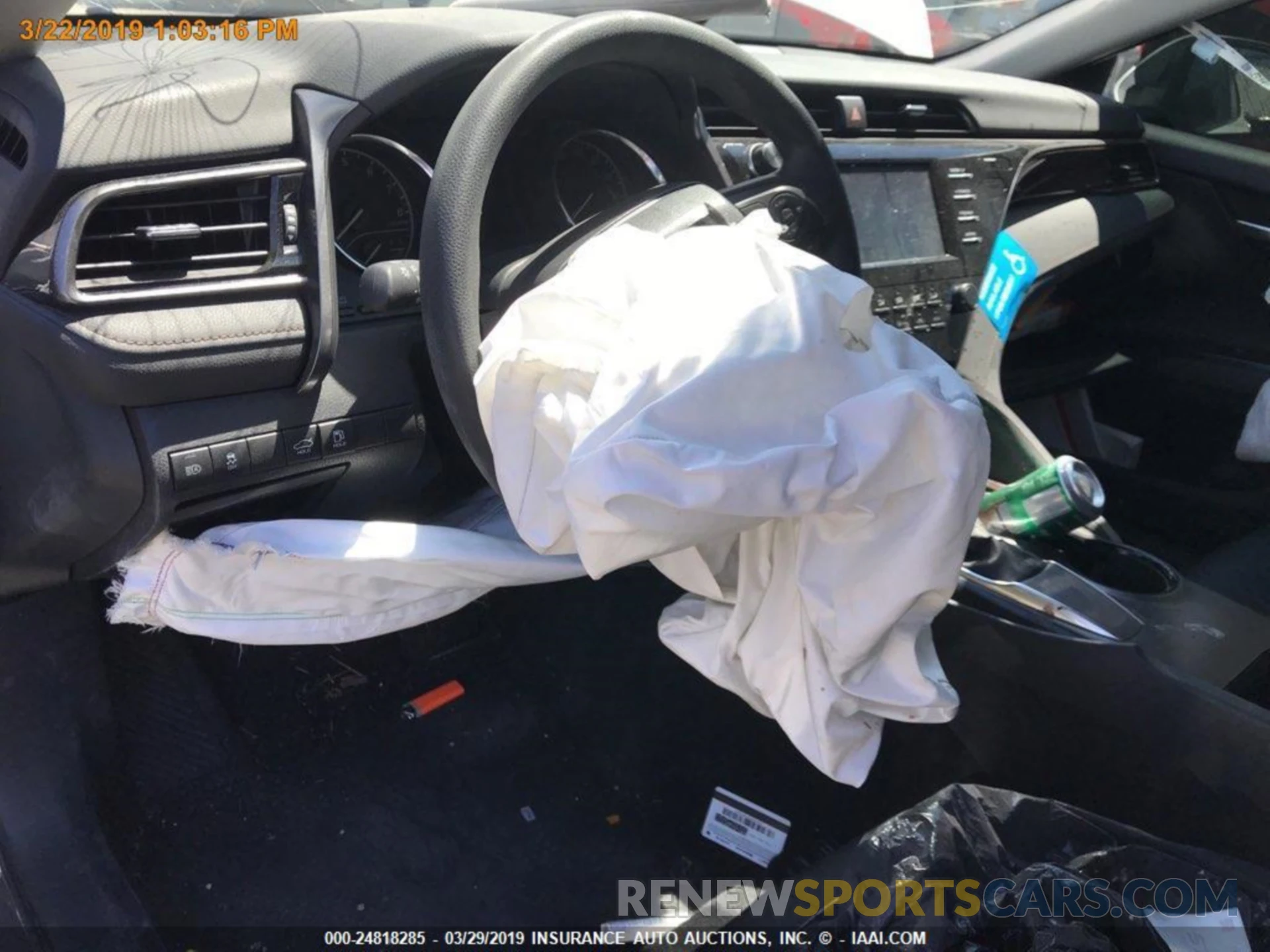 13 Photograph of a damaged car 4T1B11HK7KU720744 TOYOTA CAMRY 2019