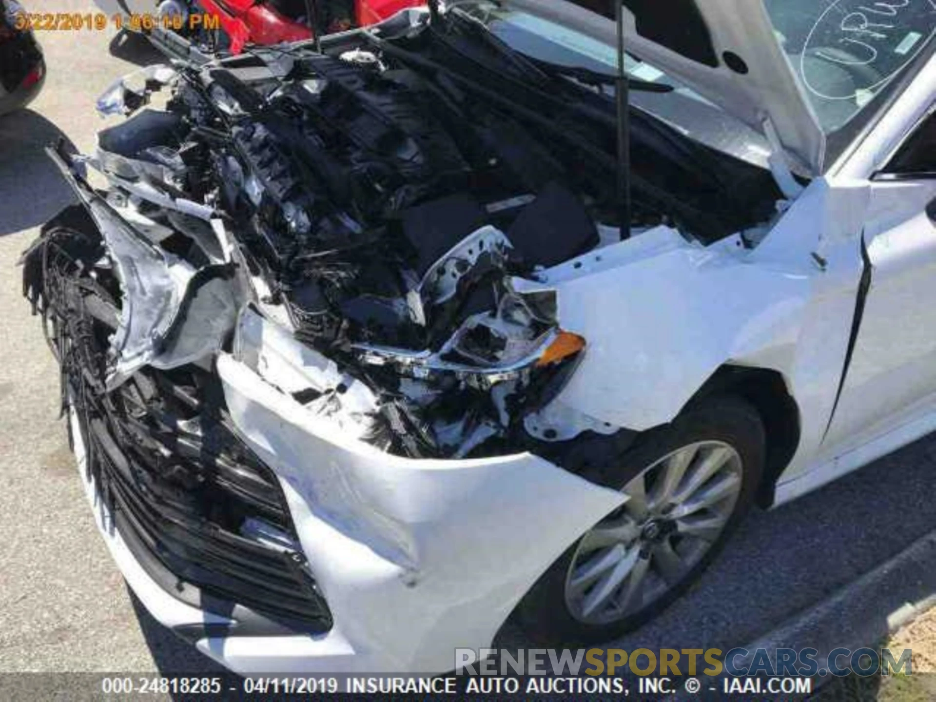 6 Photograph of a damaged car 4T1B11HK7KU720744 TOYOTA CAMRY 2019