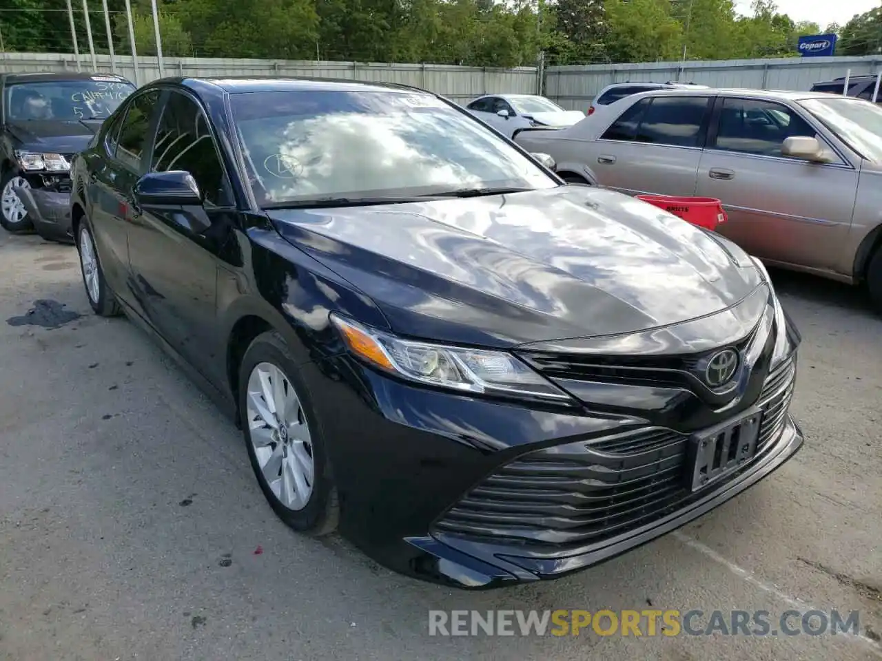 1 Photograph of a damaged car 4T1B11HK7KU721019 TOYOTA CAMRY 2019