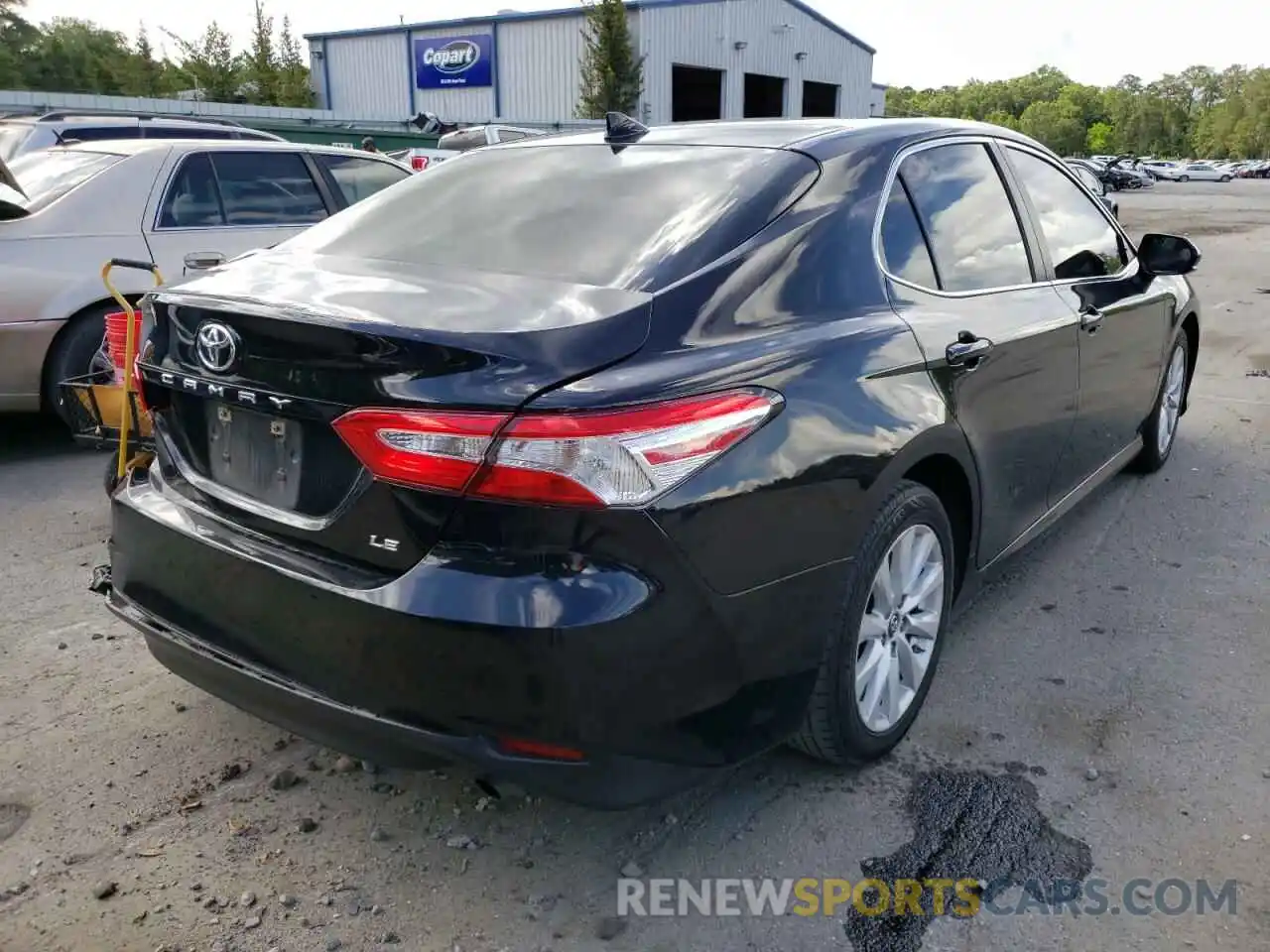 4 Photograph of a damaged car 4T1B11HK7KU721019 TOYOTA CAMRY 2019