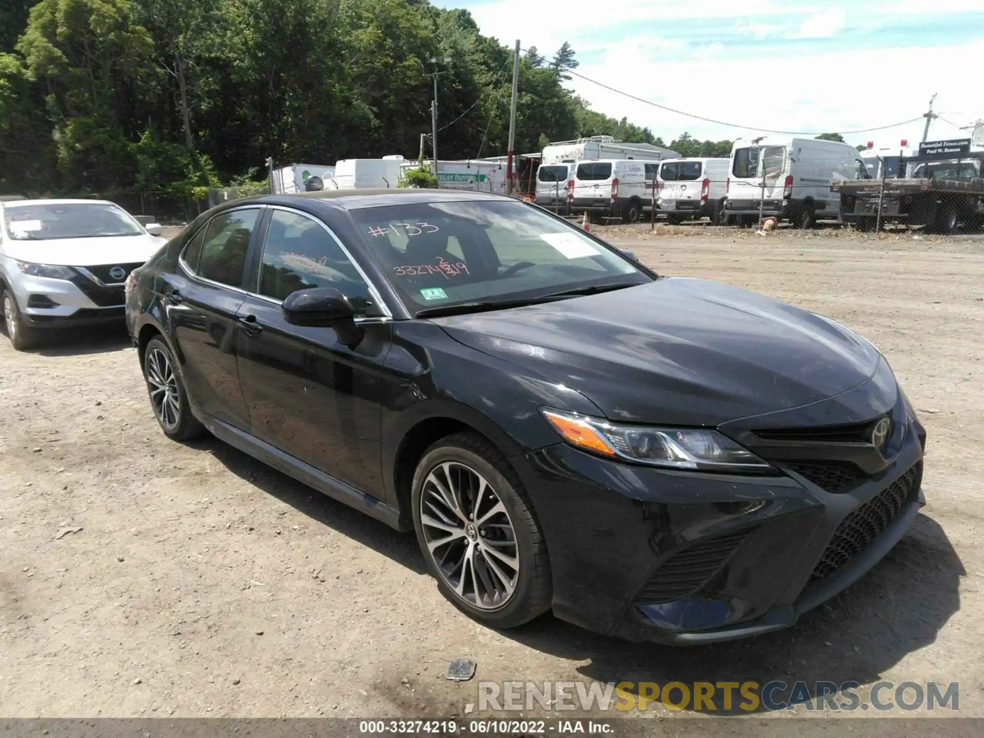 1 Photograph of a damaged car 4T1B11HK7KU721375 TOYOTA CAMRY 2019