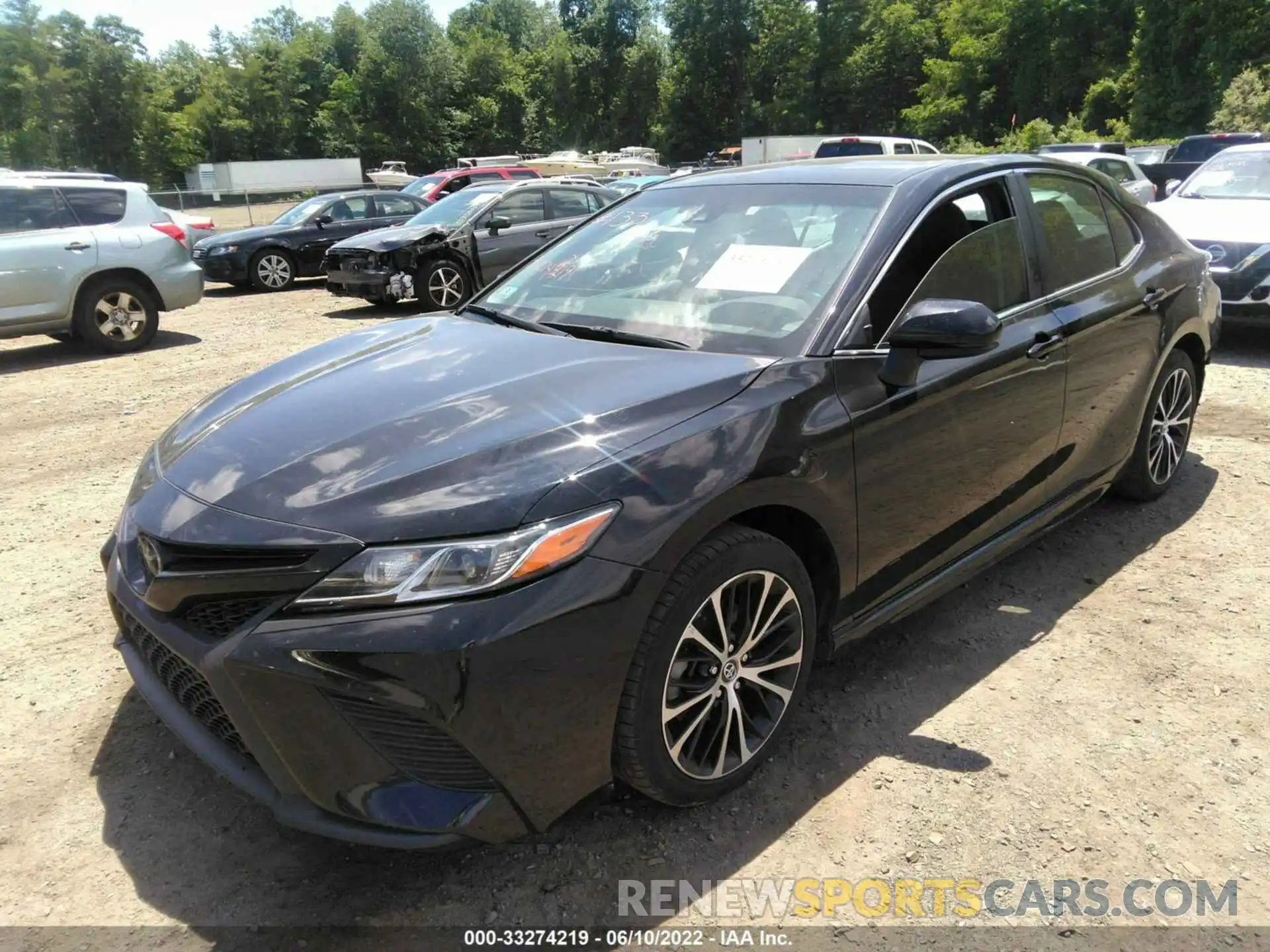 2 Photograph of a damaged car 4T1B11HK7KU721375 TOYOTA CAMRY 2019