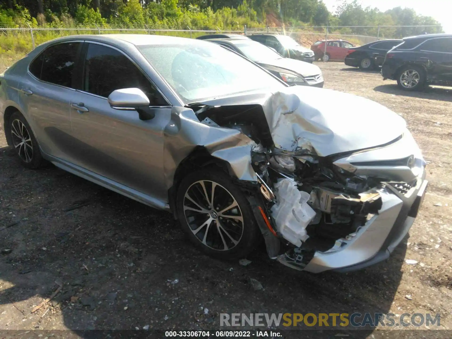 1 Photograph of a damaged car 4T1B11HK7KU721862 TOYOTA CAMRY 2019