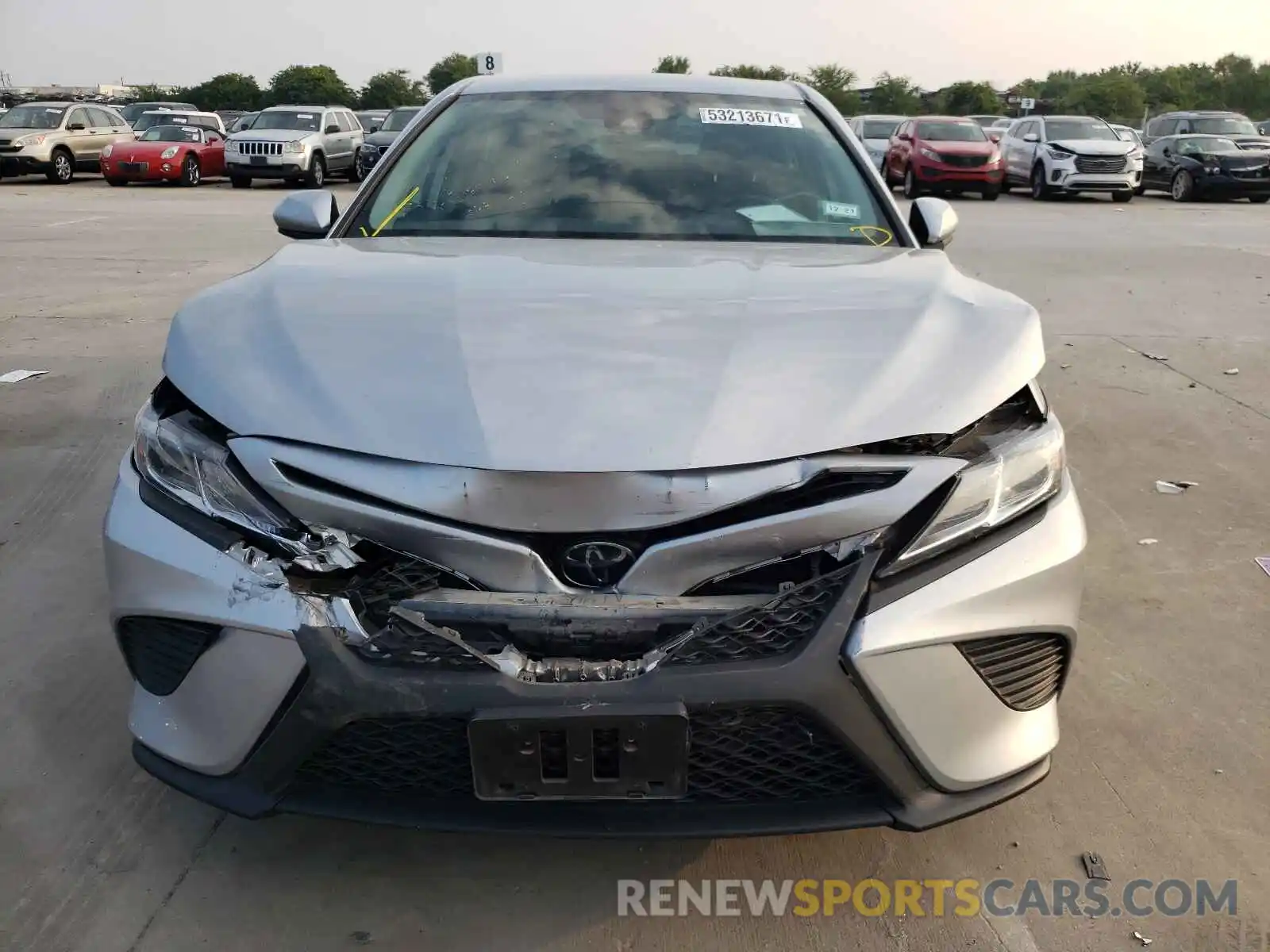 7 Photograph of a damaged car 4T1B11HK7KU724163 TOYOTA CAMRY 2019