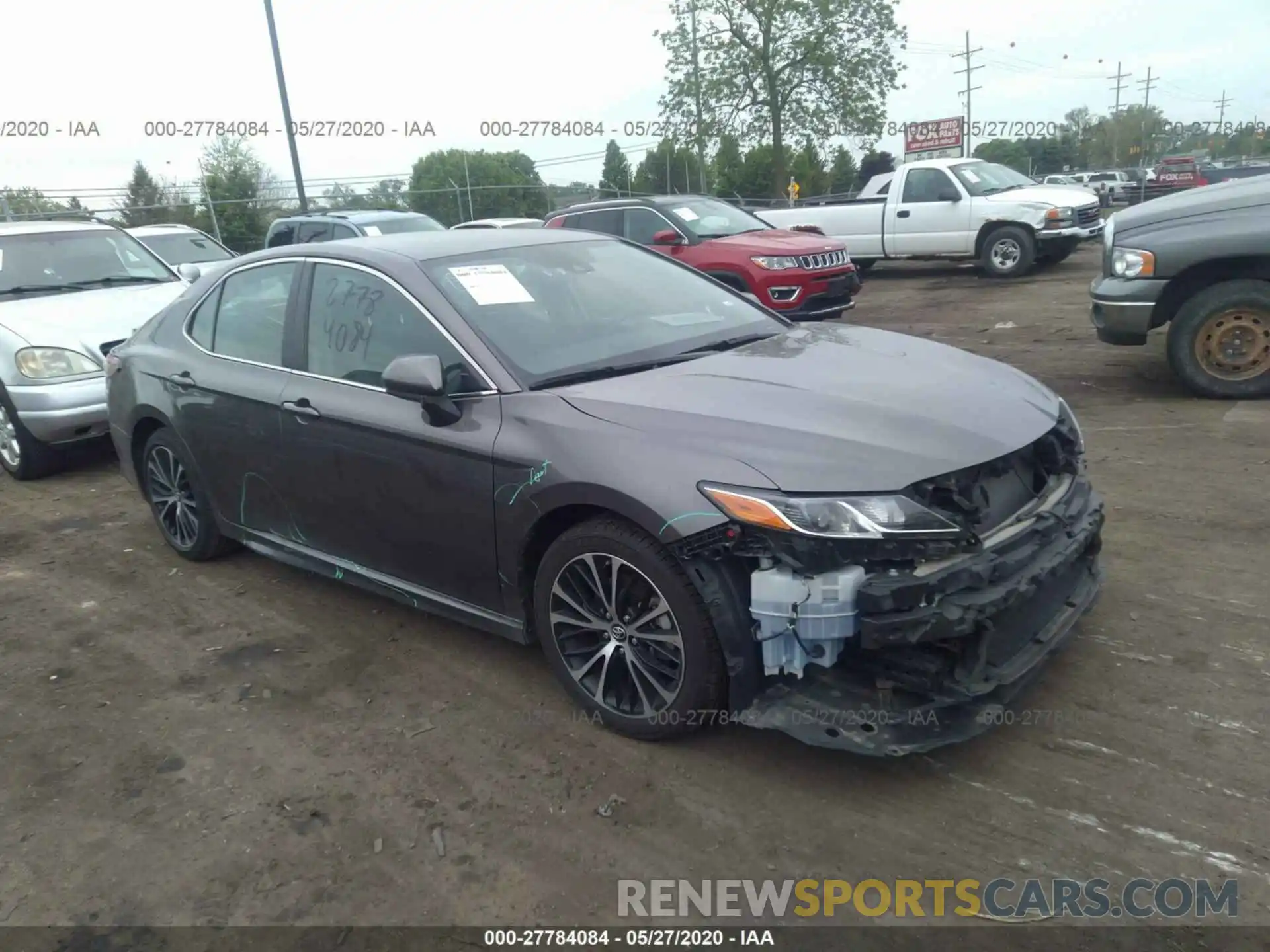 1 Photograph of a damaged car 4T1B11HK7KU724860 TOYOTA CAMRY 2019