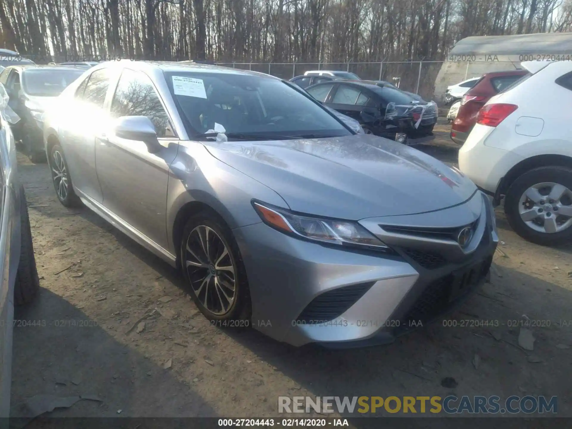 1 Photograph of a damaged car 4T1B11HK7KU725944 TOYOTA CAMRY 2019