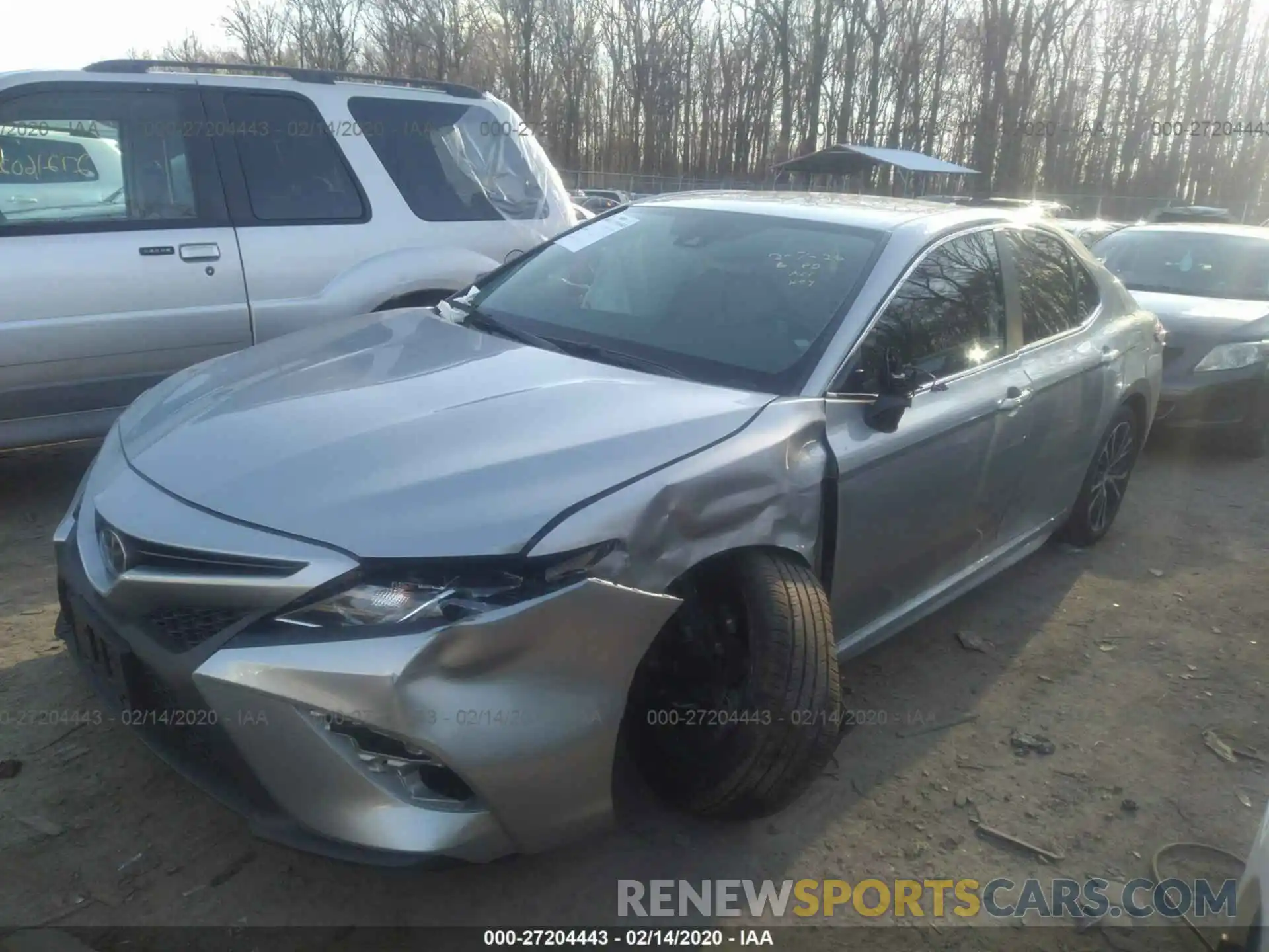 2 Photograph of a damaged car 4T1B11HK7KU725944 TOYOTA CAMRY 2019