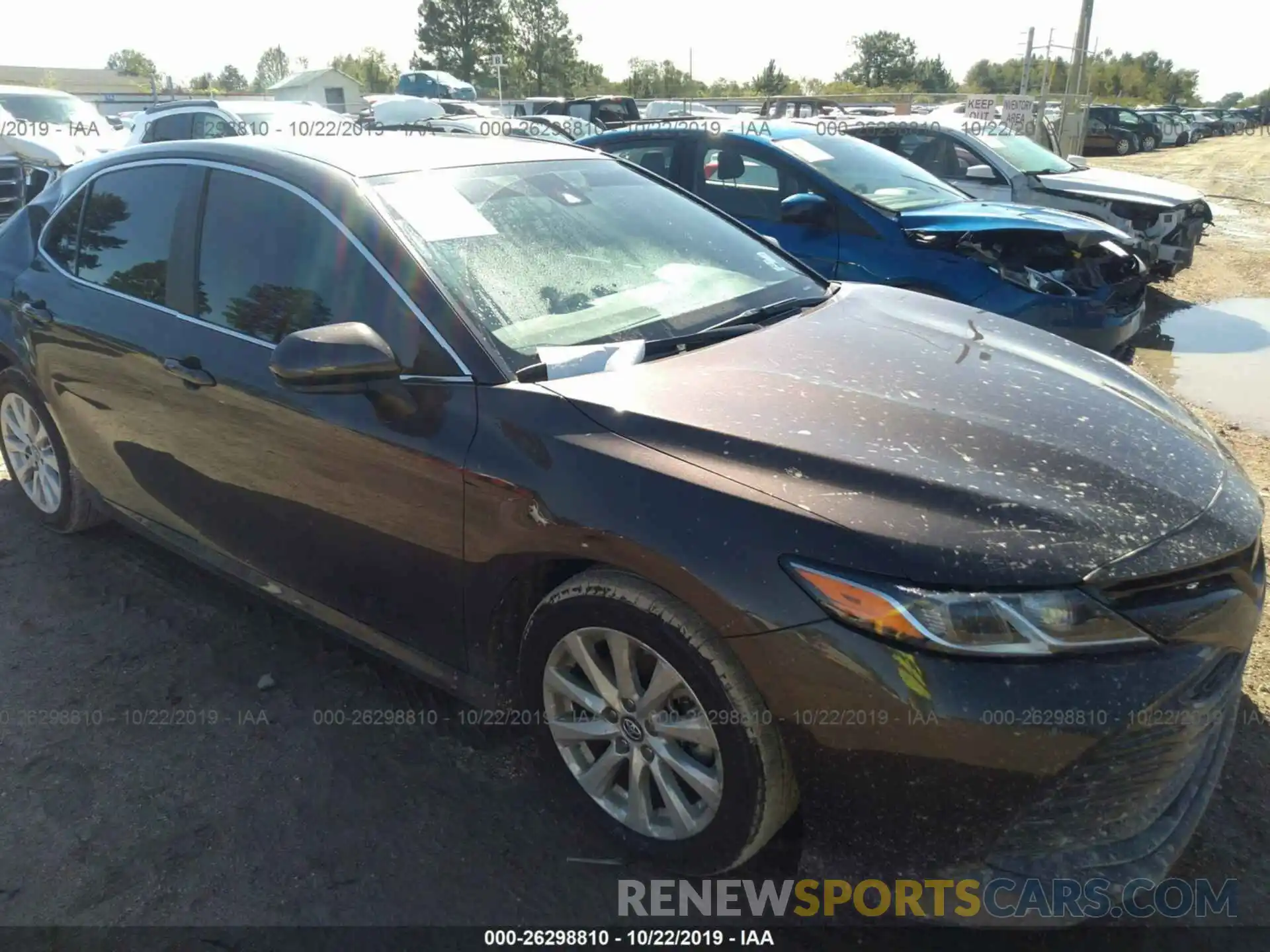 1 Photograph of a damaged car 4T1B11HK7KU728097 TOYOTA CAMRY 2019