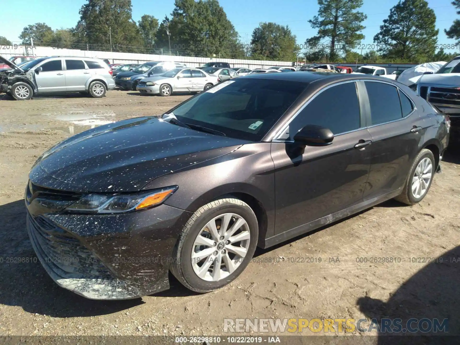 2 Photograph of a damaged car 4T1B11HK7KU728097 TOYOTA CAMRY 2019