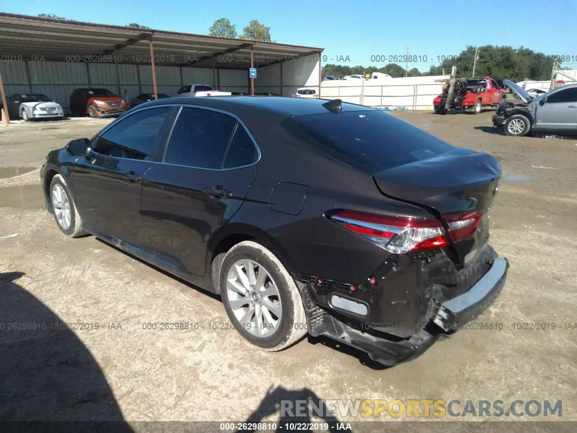 3 Photograph of a damaged car 4T1B11HK7KU728097 TOYOTA CAMRY 2019