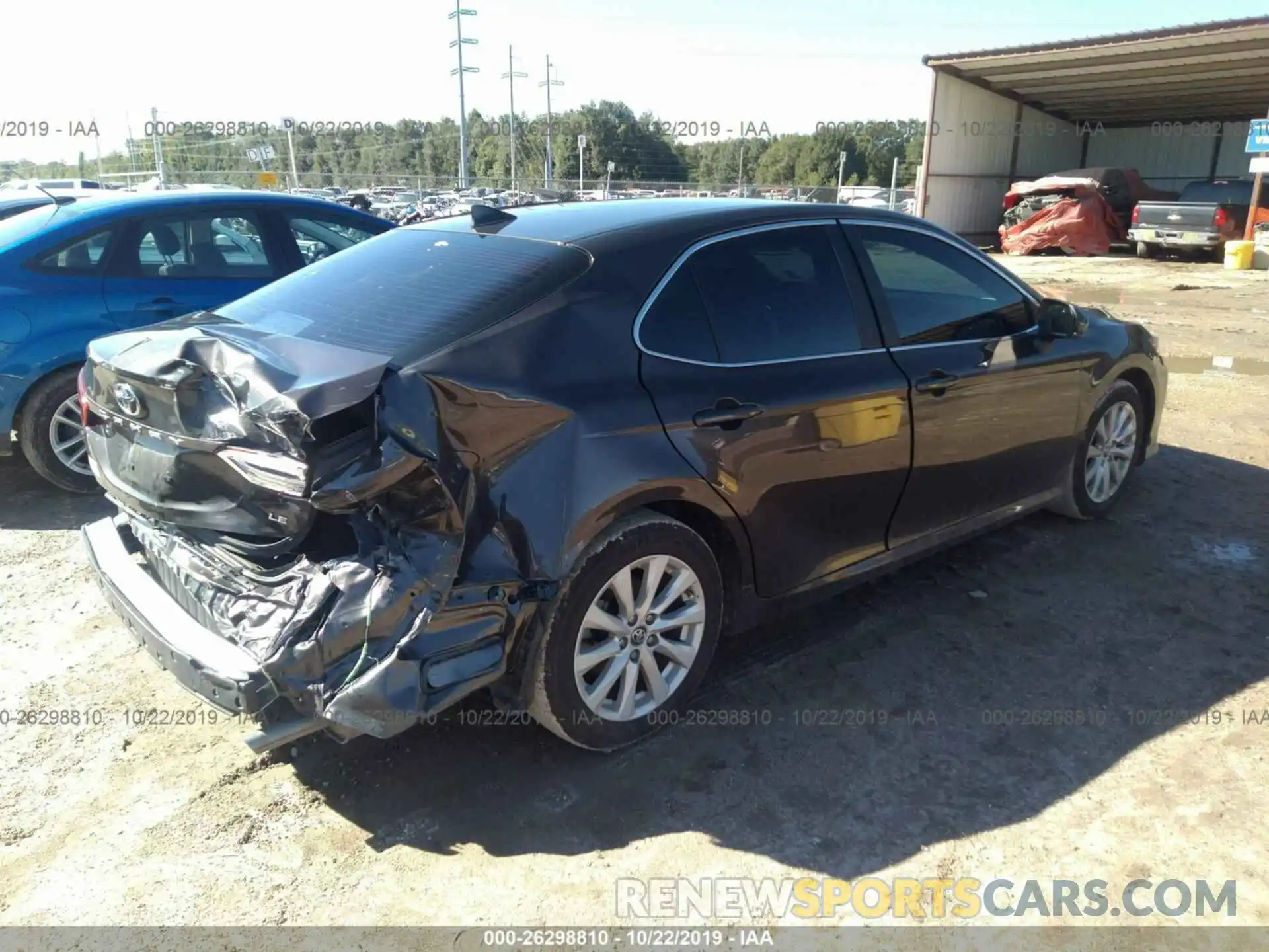 4 Photograph of a damaged car 4T1B11HK7KU728097 TOYOTA CAMRY 2019