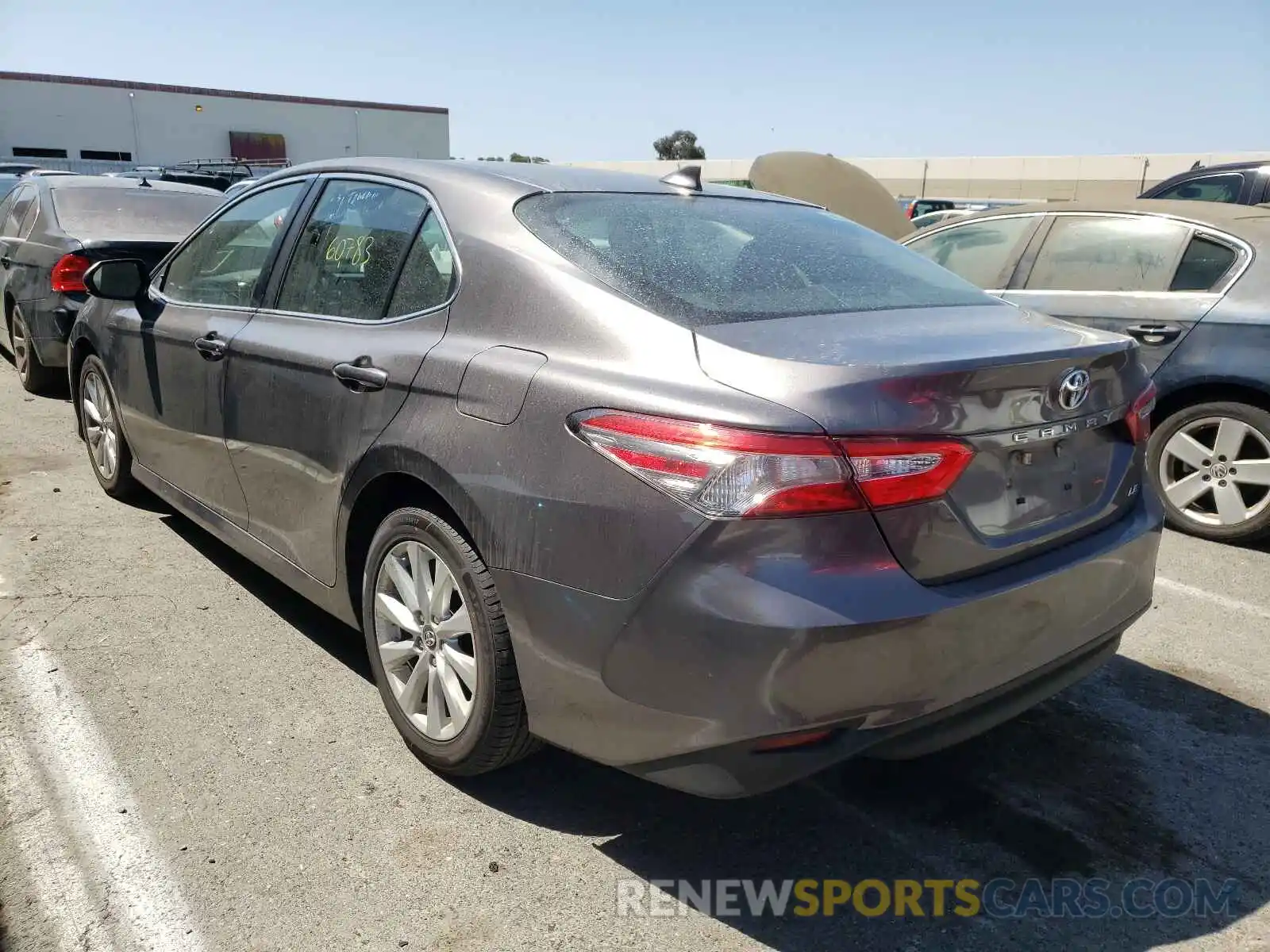 3 Photograph of a damaged car 4T1B11HK7KU729220 TOYOTA CAMRY 2019