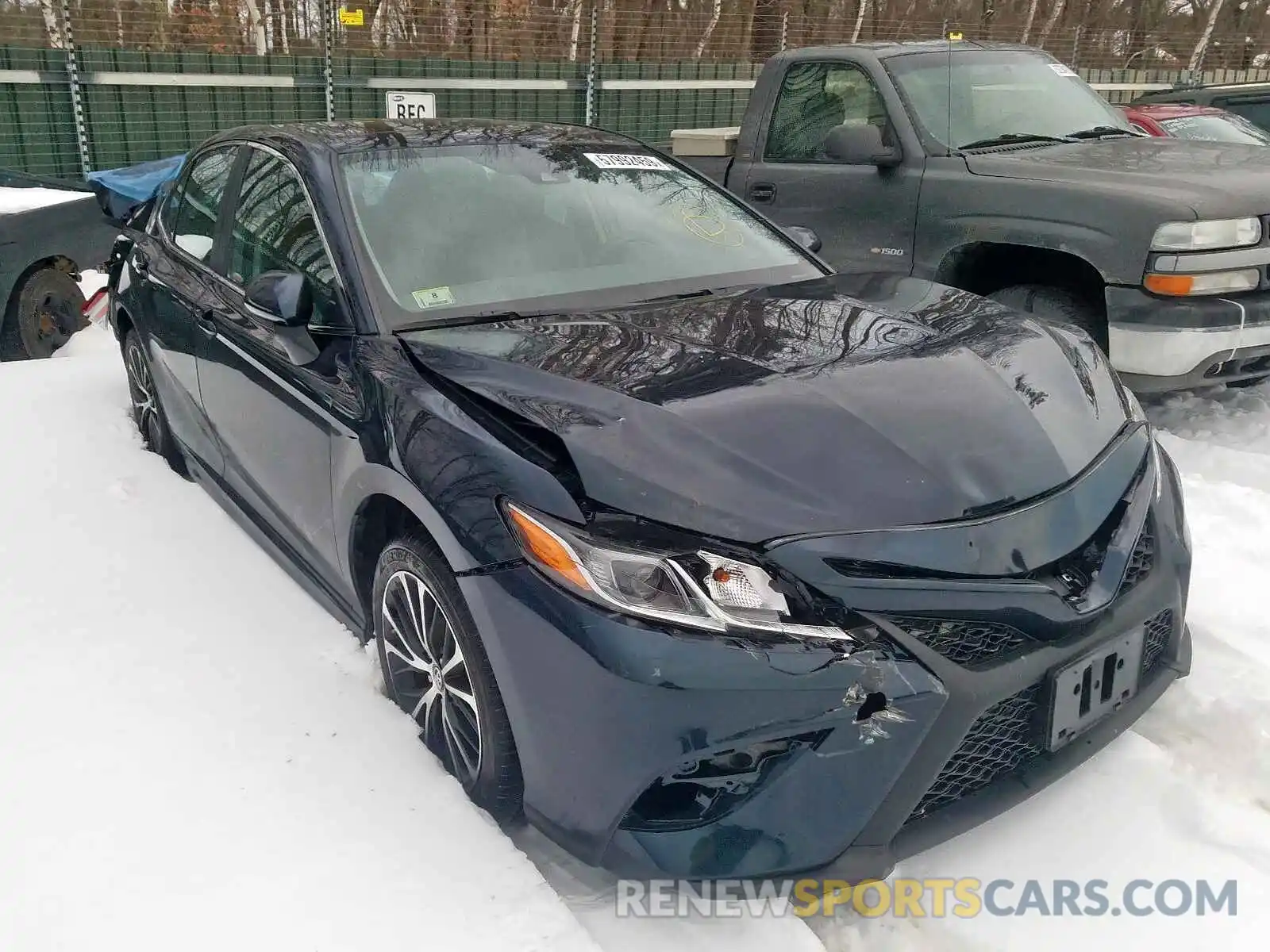 1 Photograph of a damaged car 4T1B11HK7KU729587 TOYOTA CAMRY 2019