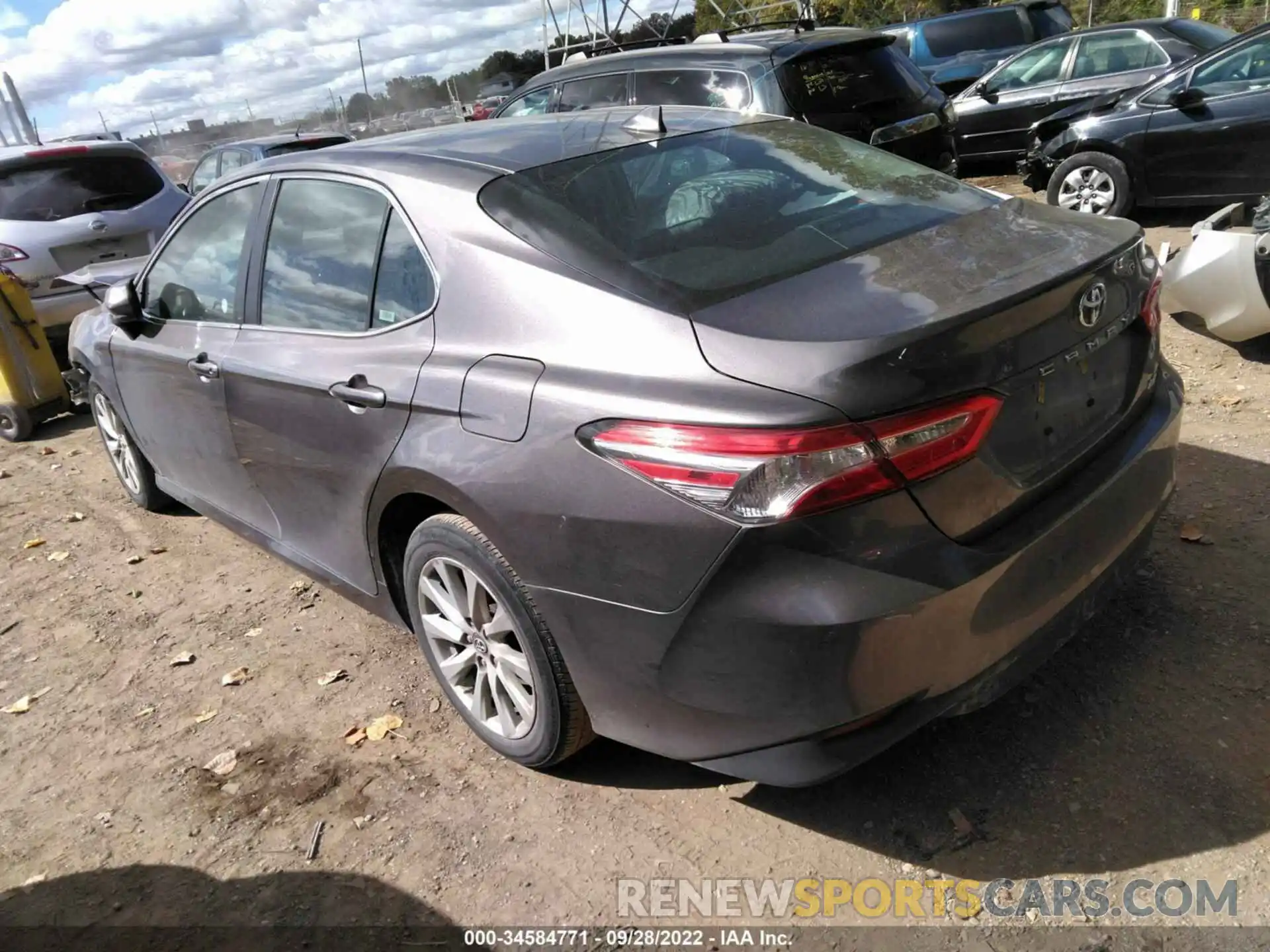 3 Photograph of a damaged car 4T1B11HK7KU730772 TOYOTA CAMRY 2019