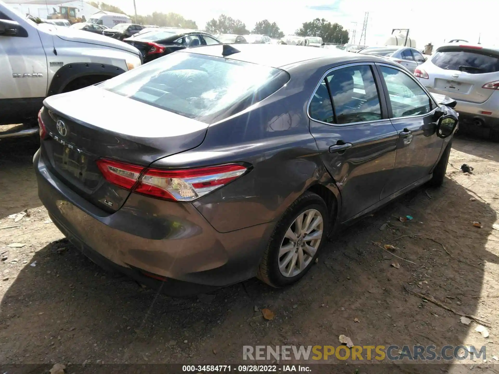 4 Photograph of a damaged car 4T1B11HK7KU730772 TOYOTA CAMRY 2019