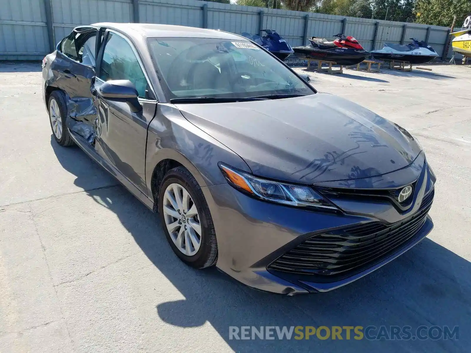 1 Photograph of a damaged car 4T1B11HK7KU732375 TOYOTA CAMRY 2019