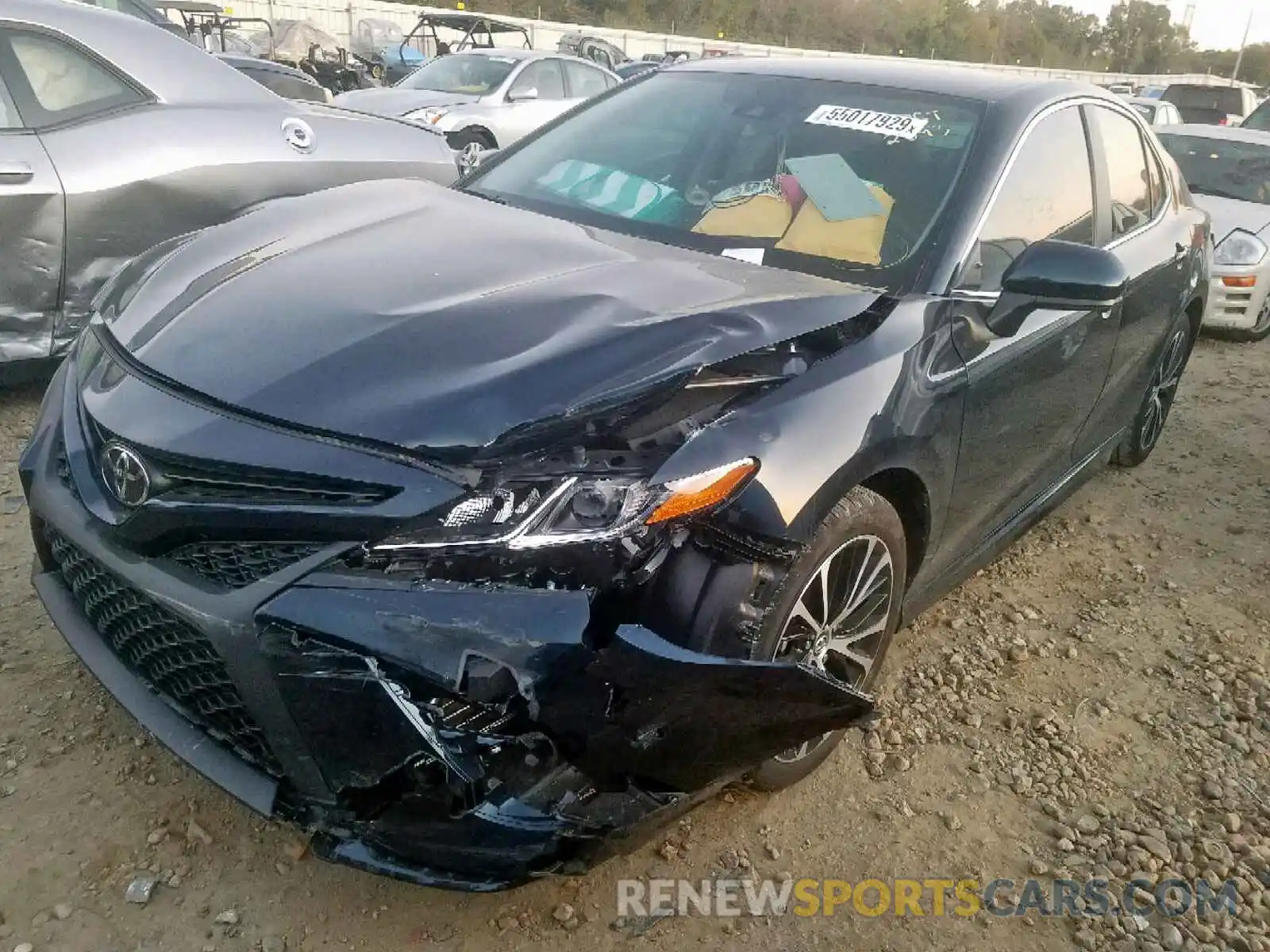 2 Photograph of a damaged car 4T1B11HK7KU732893 TOYOTA CAMRY 2019