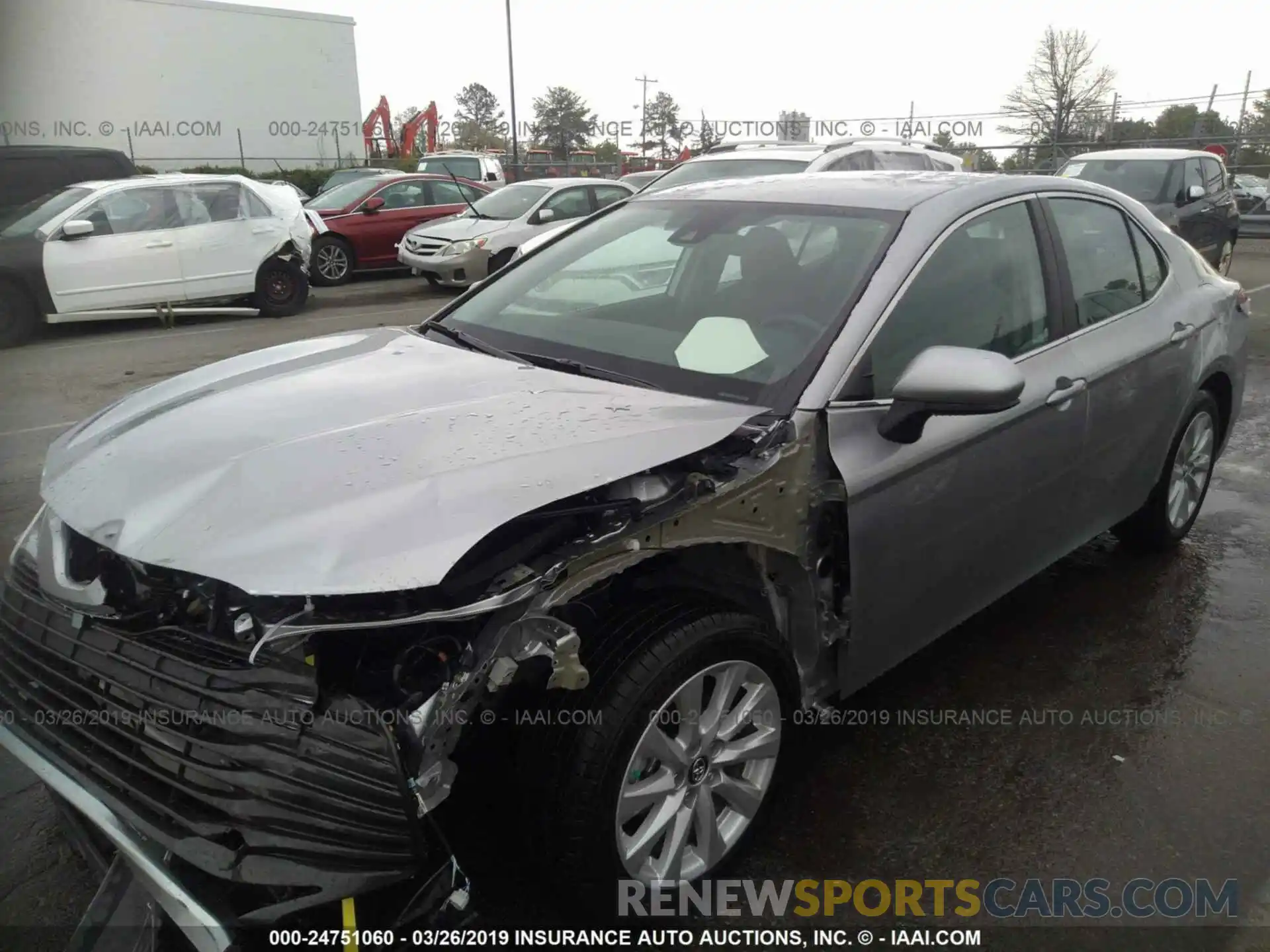 6 Photograph of a damaged car 4T1B11HK7KU733719 TOYOTA CAMRY 2019