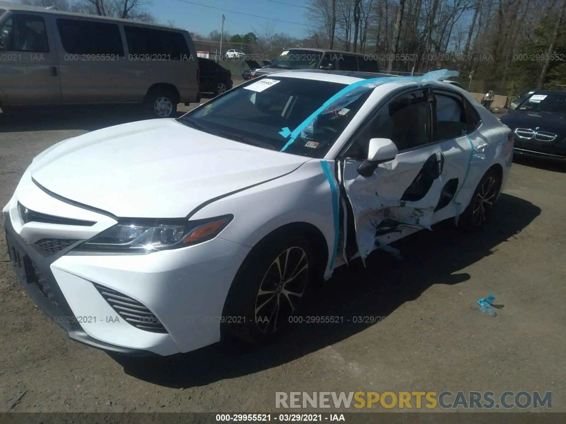 2 Photograph of a damaged car 4T1B11HK7KU734076 TOYOTA CAMRY 2019