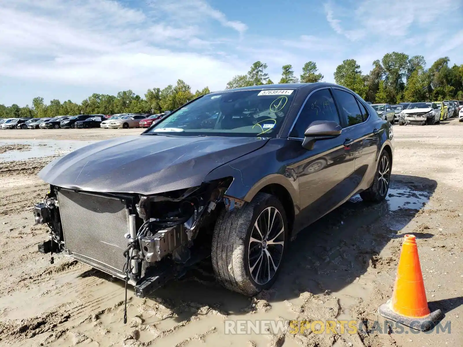 2 Photograph of a damaged car 4T1B11HK7KU734286 TOYOTA CAMRY 2019