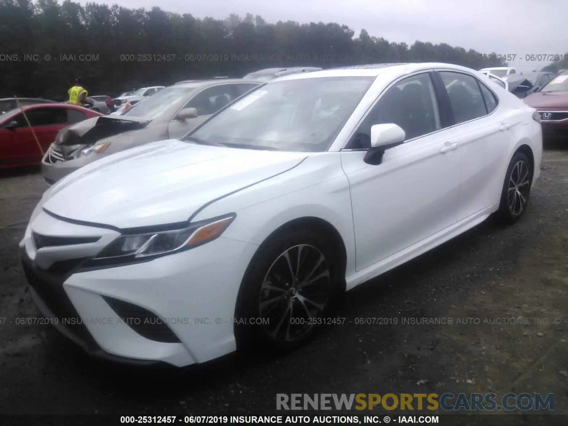 2 Photograph of a damaged car 4T1B11HK7KU734417 TOYOTA CAMRY 2019