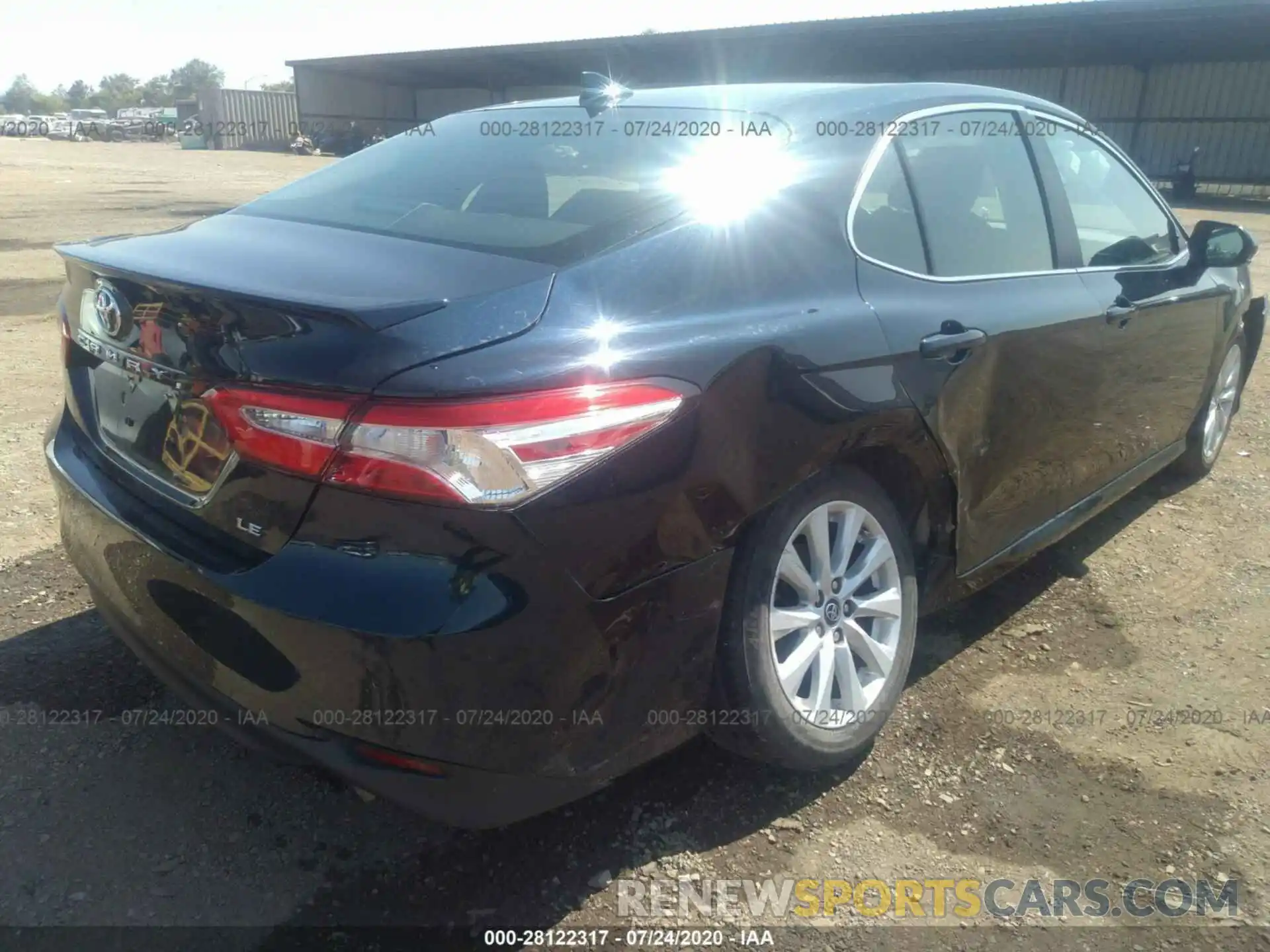 6 Photograph of a damaged car 4T1B11HK7KU734465 TOYOTA CAMRY 2019