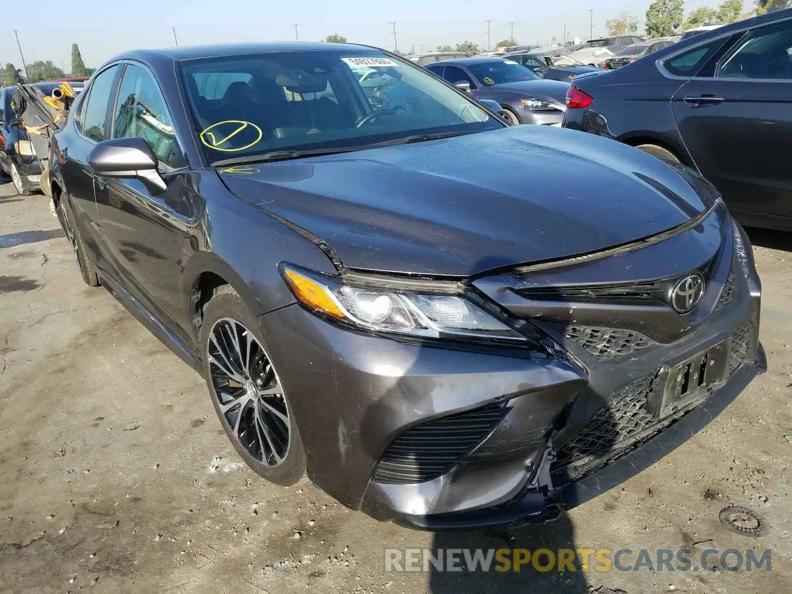 1 Photograph of a damaged car 4T1B11HK7KU736006 TOYOTA CAMRY 2019