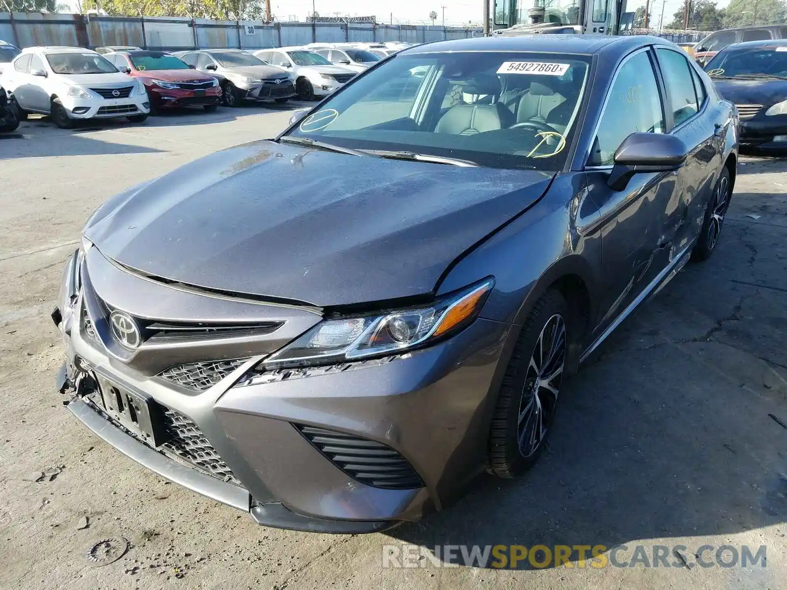 2 Photograph of a damaged car 4T1B11HK7KU736006 TOYOTA CAMRY 2019