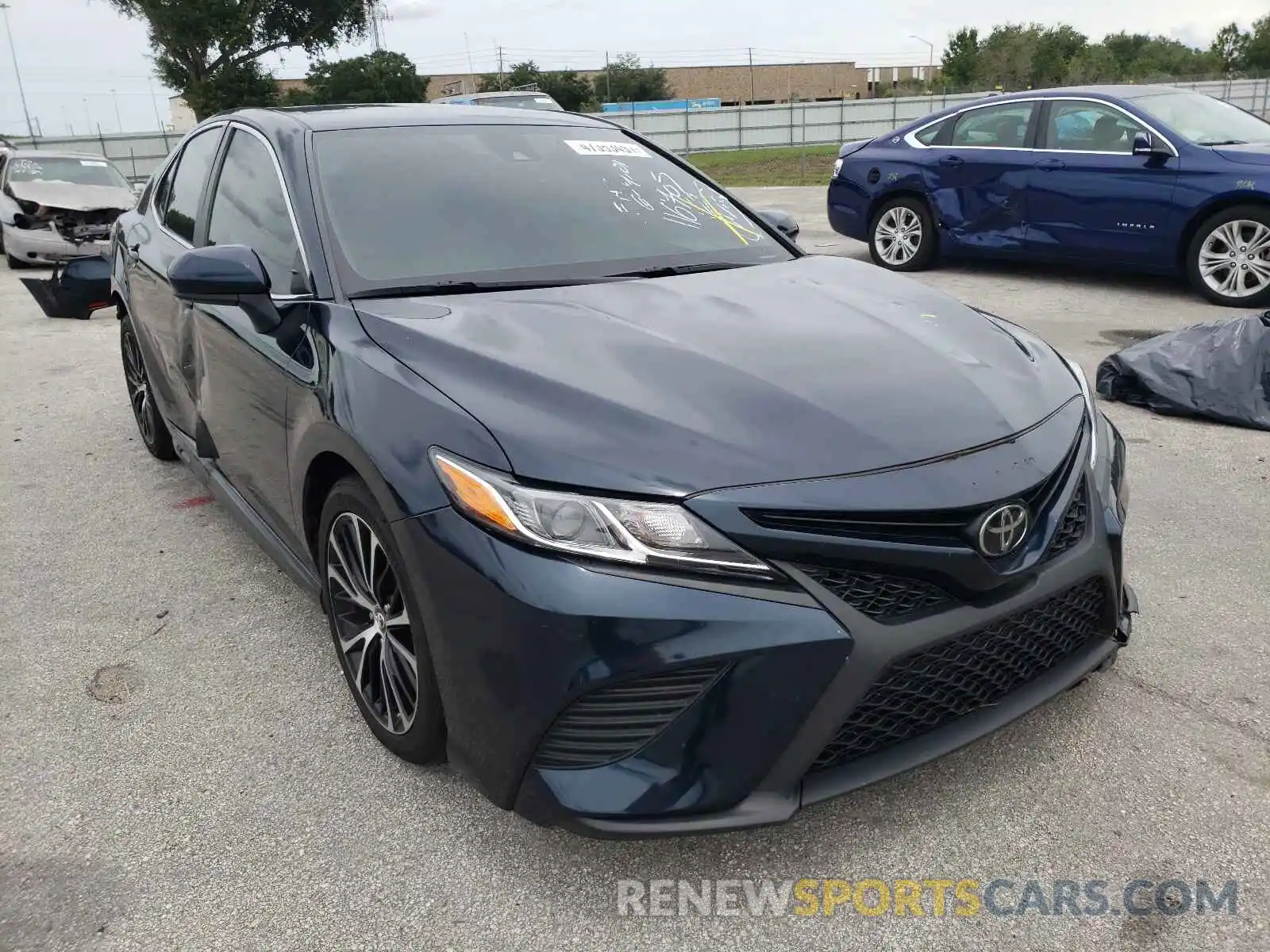 1 Photograph of a damaged car 4T1B11HK7KU736541 TOYOTA CAMRY 2019