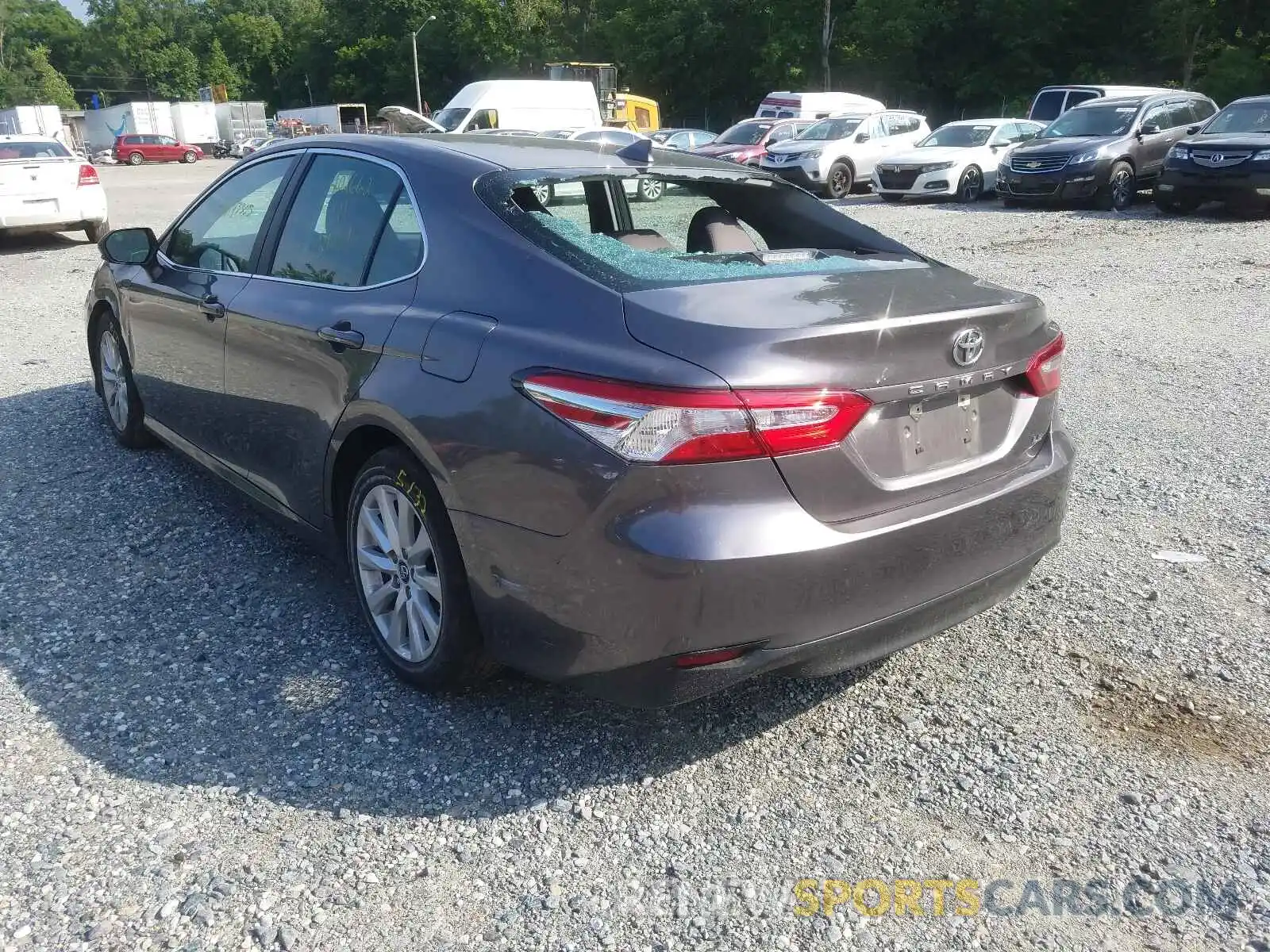 3 Photograph of a damaged car 4T1B11HK7KU737656 TOYOTA CAMRY 2019