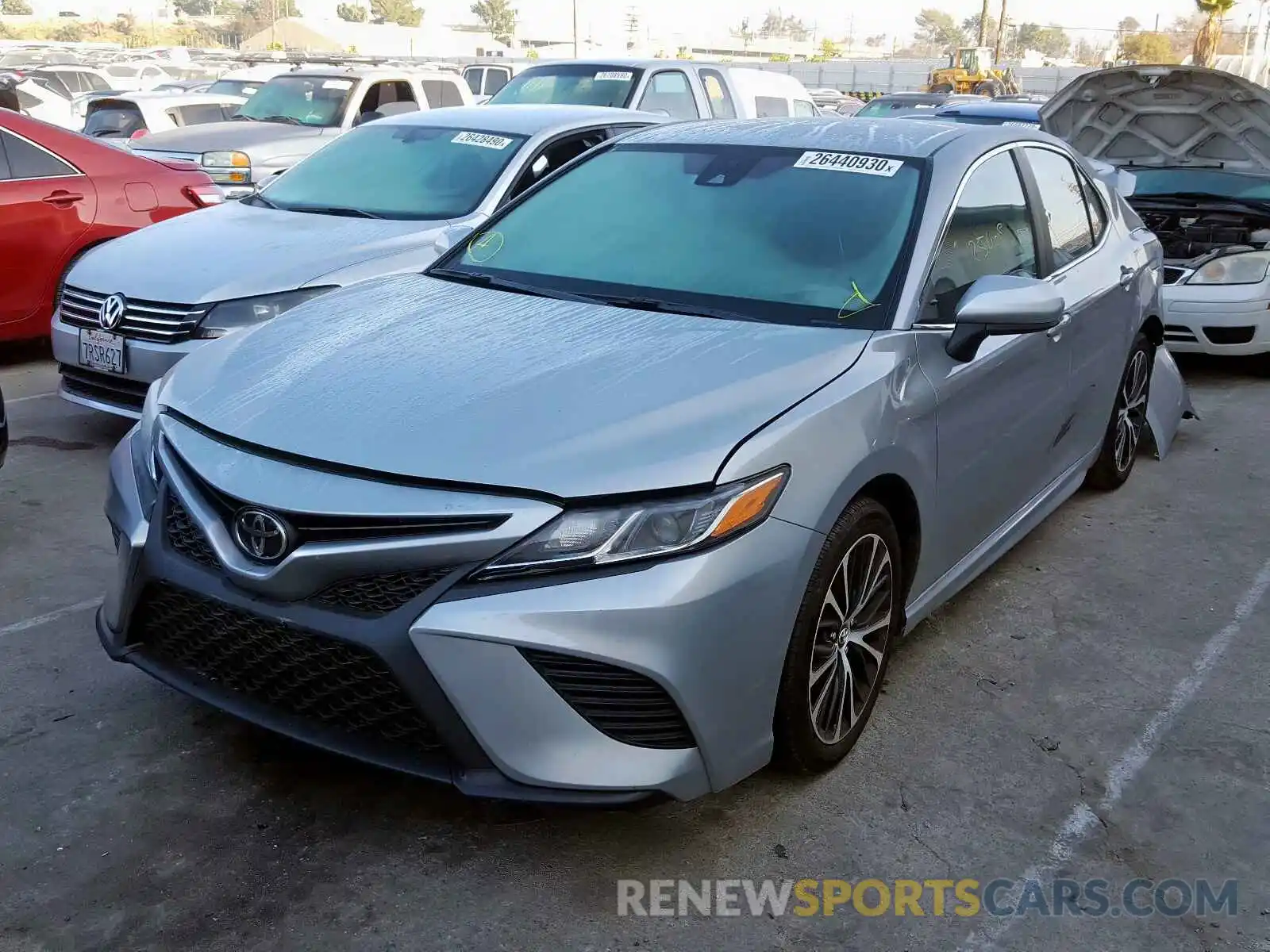 2 Photograph of a damaged car 4T1B11HK7KU738161 TOYOTA CAMRY 2019