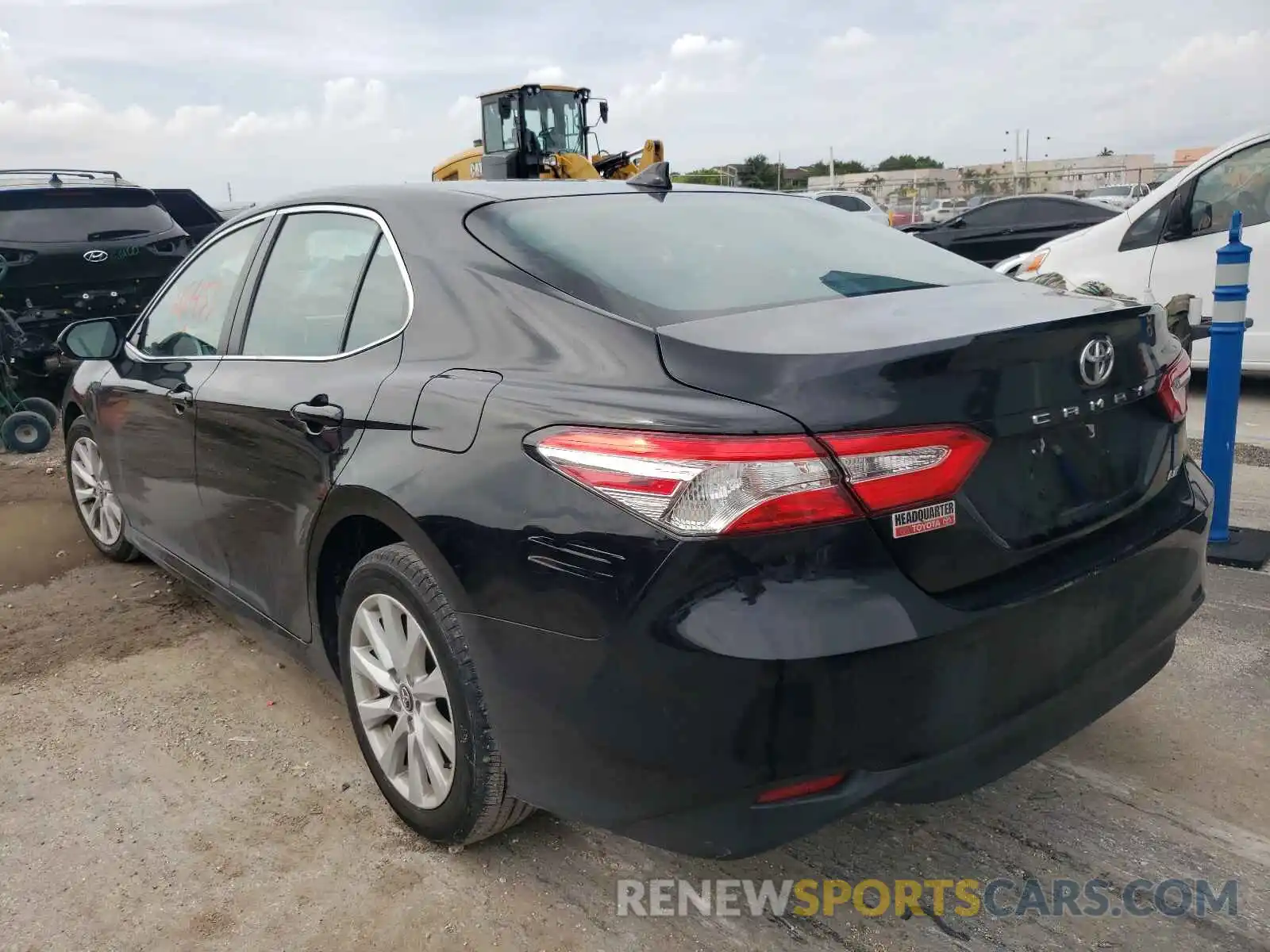 3 Photograph of a damaged car 4T1B11HK7KU738421 TOYOTA CAMRY 2019