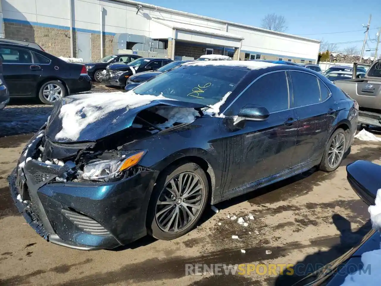 1 Photograph of a damaged car 4T1B11HK7KU738600 TOYOTA CAMRY 2019