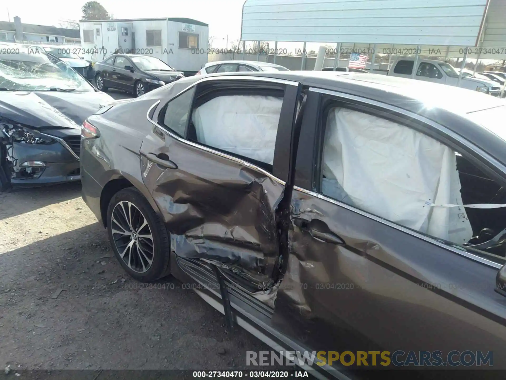 6 Photograph of a damaged car 4T1B11HK7KU738855 TOYOTA CAMRY 2019