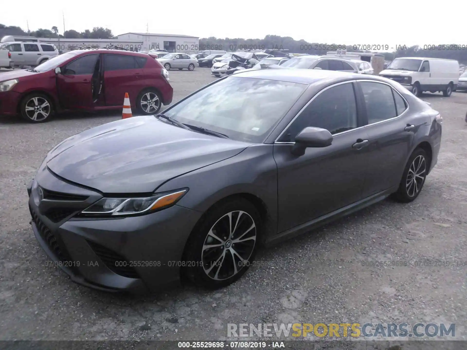 2 Photograph of a damaged car 4T1B11HK7KU739357 TOYOTA CAMRY 2019