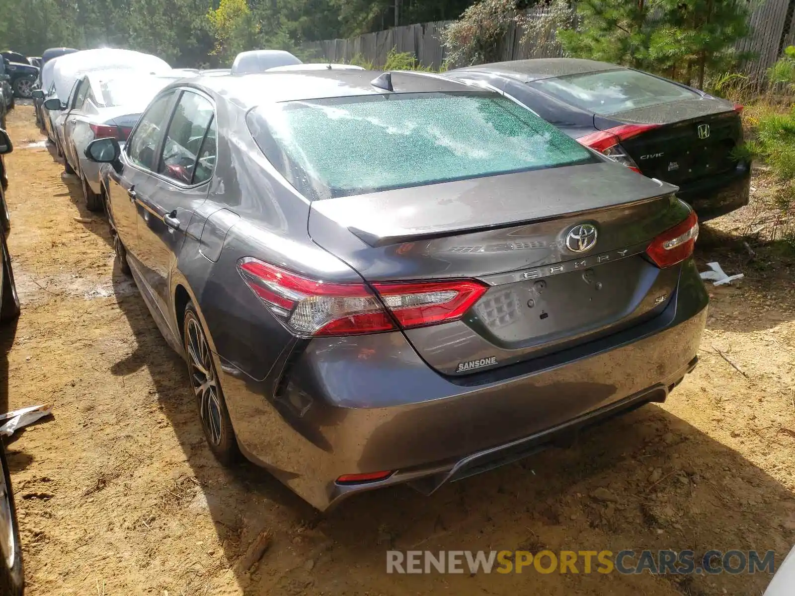 3 Photograph of a damaged car 4T1B11HK7KU739648 TOYOTA CAMRY 2019