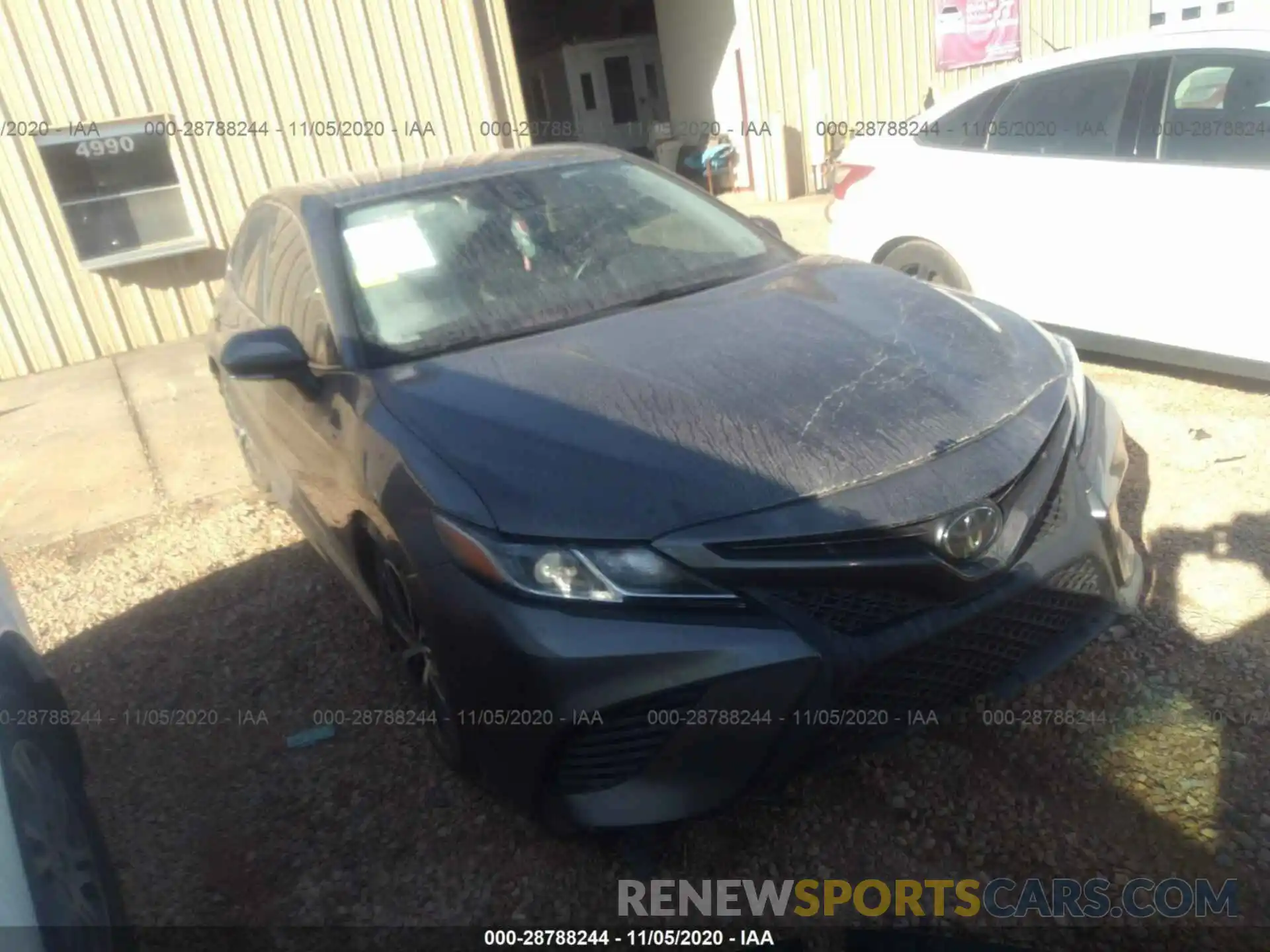 1 Photograph of a damaged car 4T1B11HK7KU740265 TOYOTA CAMRY 2019