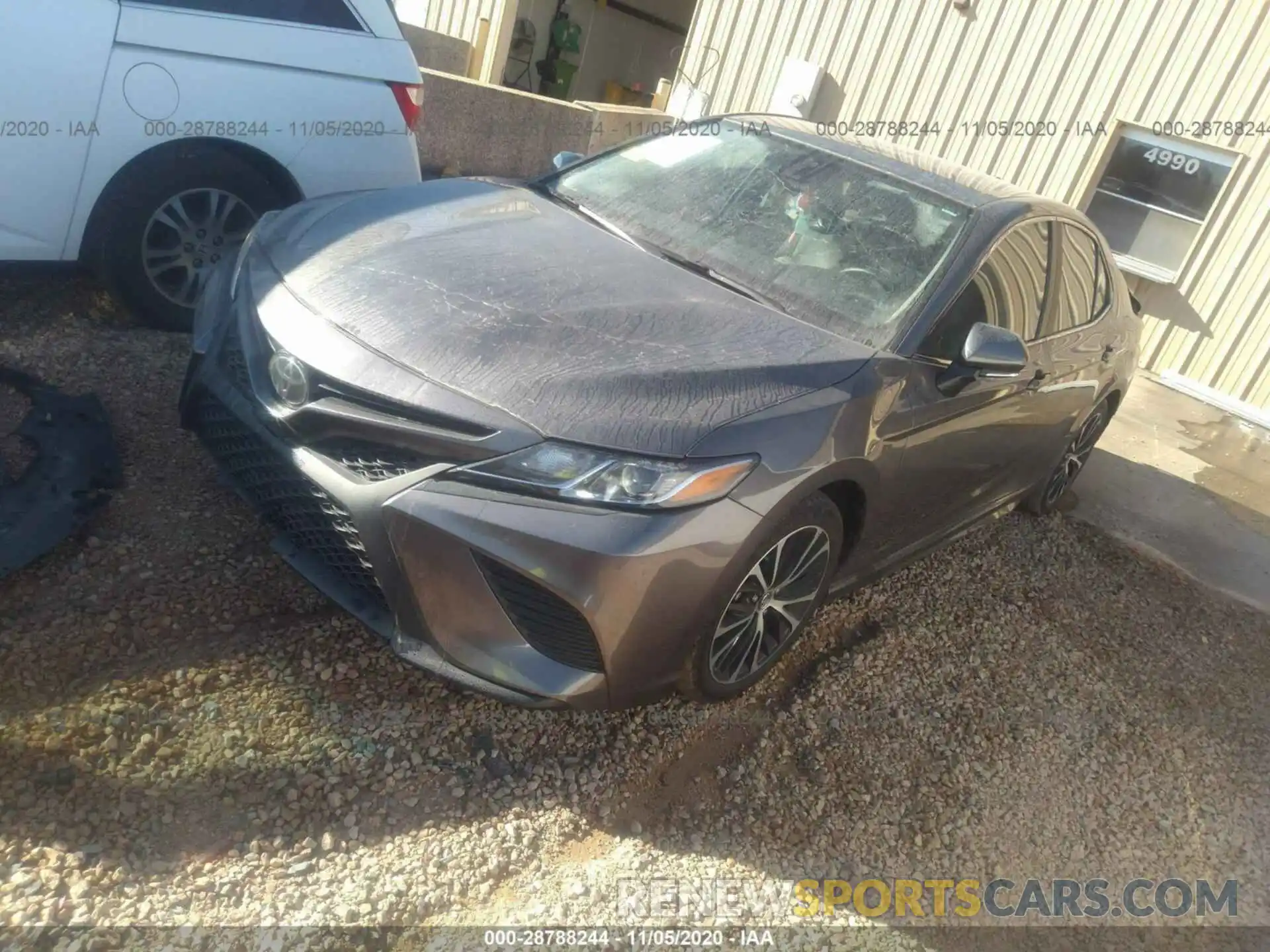 2 Photograph of a damaged car 4T1B11HK7KU740265 TOYOTA CAMRY 2019