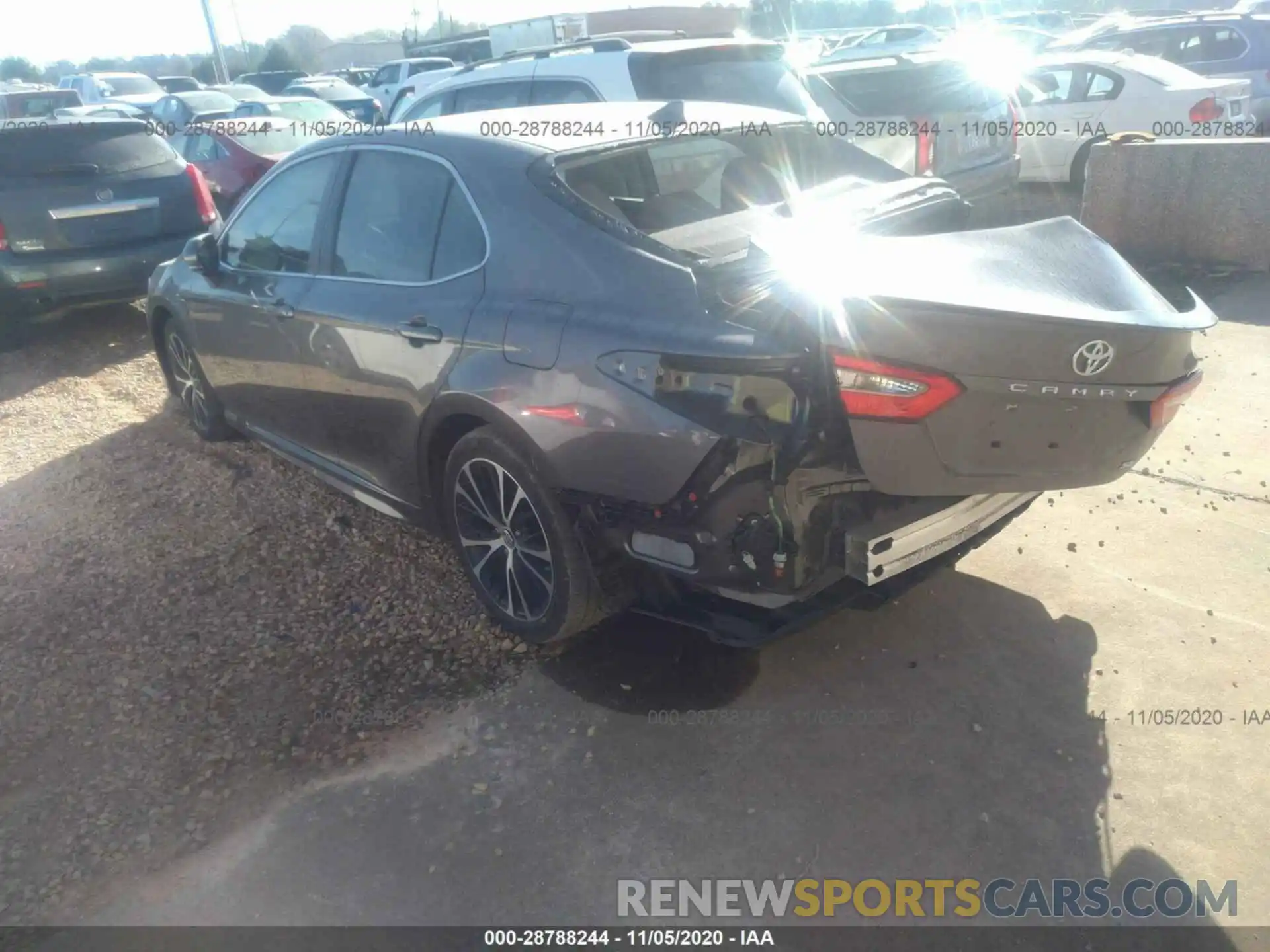 3 Photograph of a damaged car 4T1B11HK7KU740265 TOYOTA CAMRY 2019