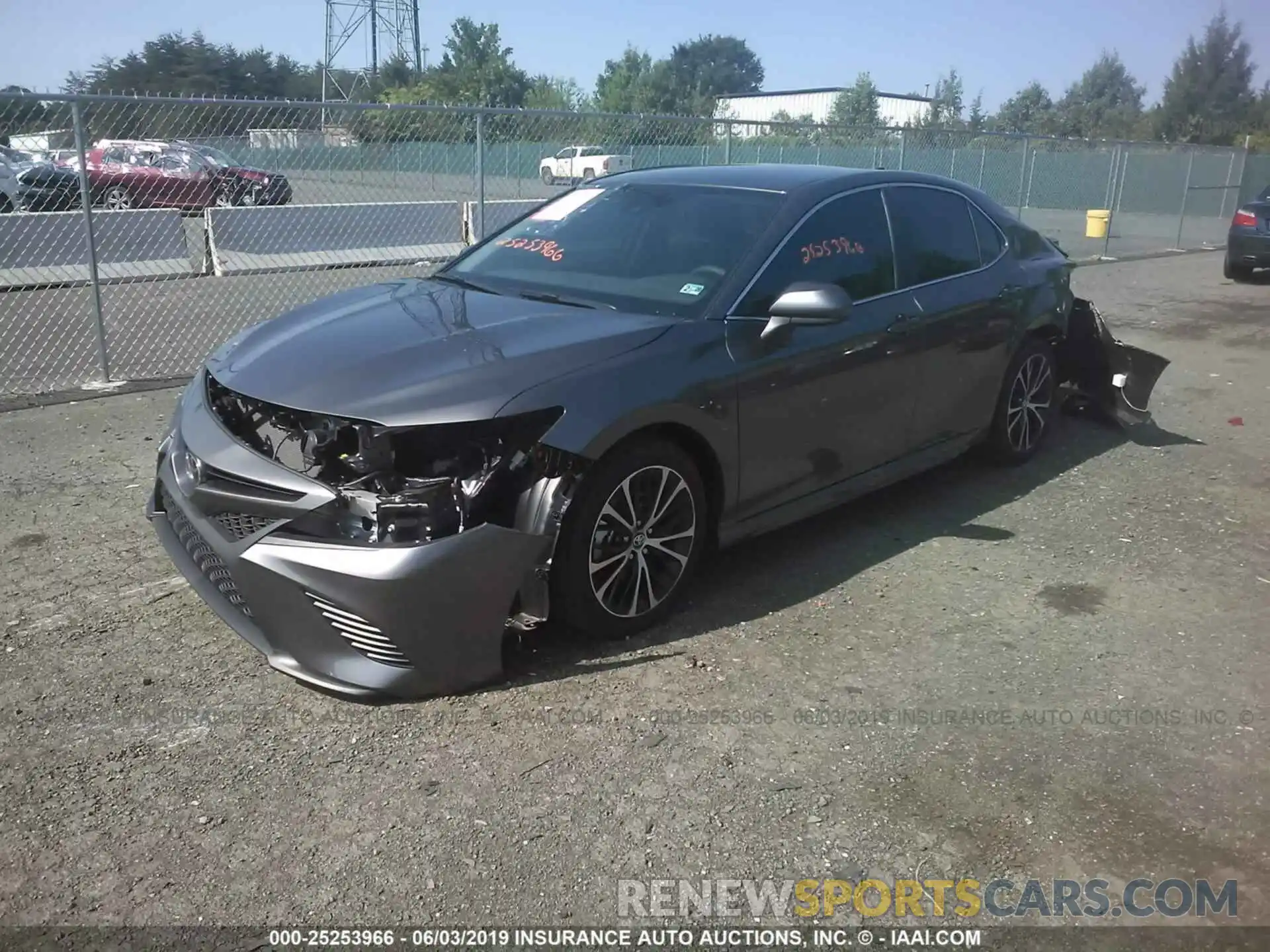 2 Photograph of a damaged car 4T1B11HK7KU740735 TOYOTA CAMRY 2019