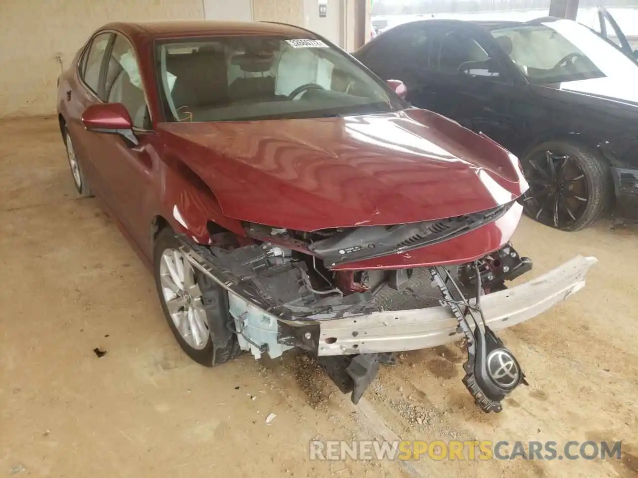 1 Photograph of a damaged car 4T1B11HK7KU740976 TOYOTA CAMRY 2019