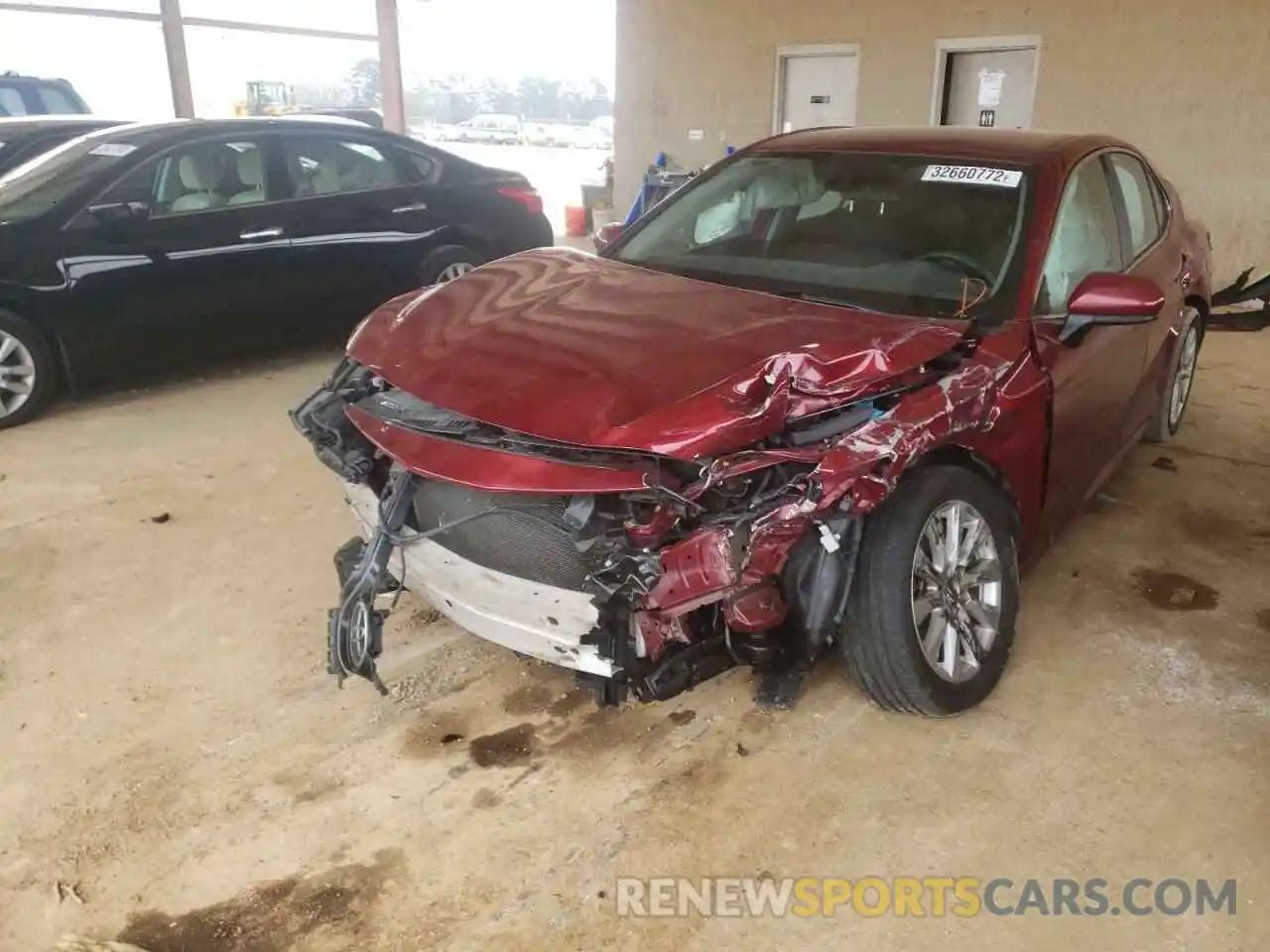 2 Photograph of a damaged car 4T1B11HK7KU740976 TOYOTA CAMRY 2019