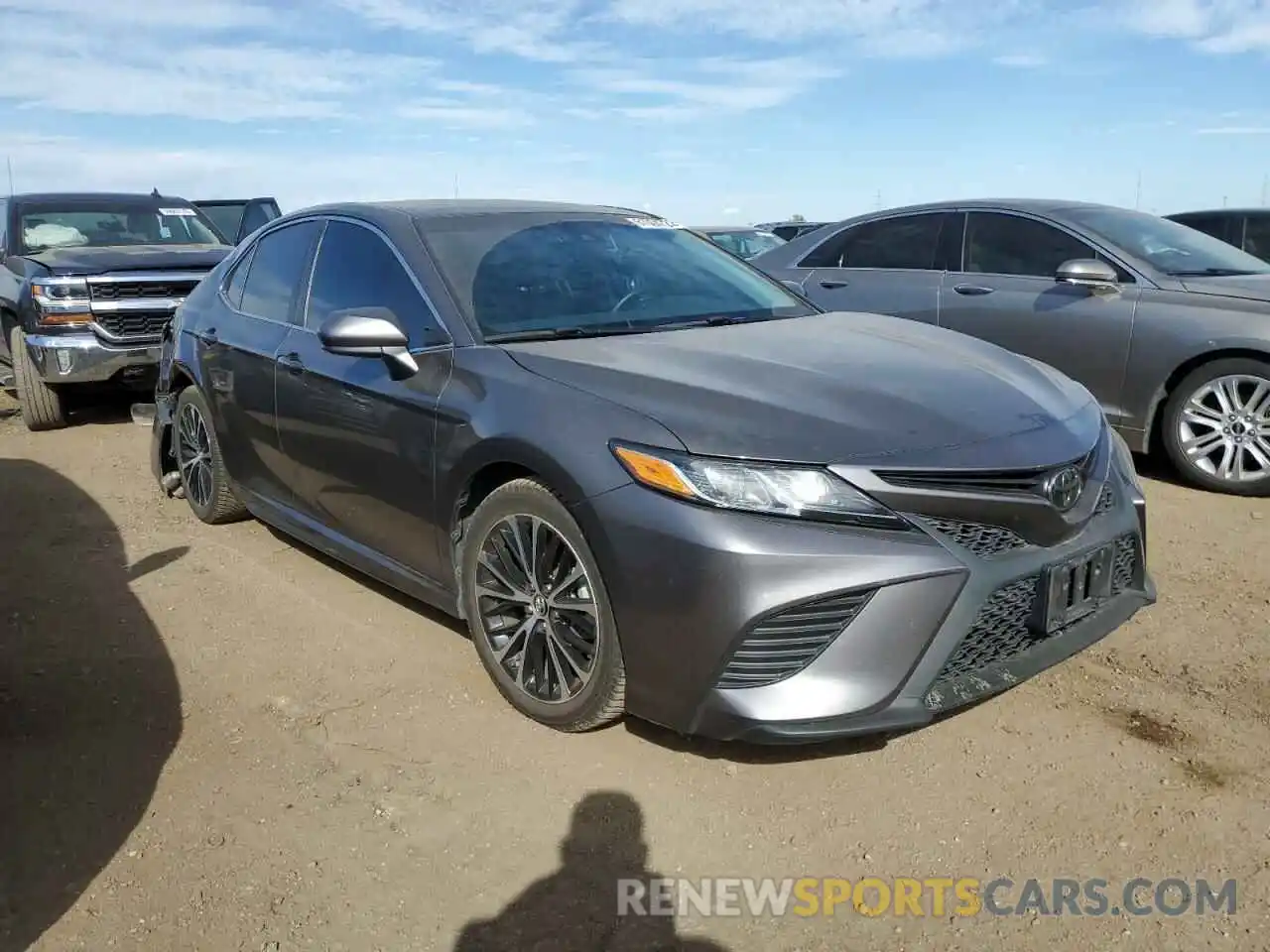 1 Photograph of a damaged car 4T1B11HK7KU741058 TOYOTA CAMRY 2019