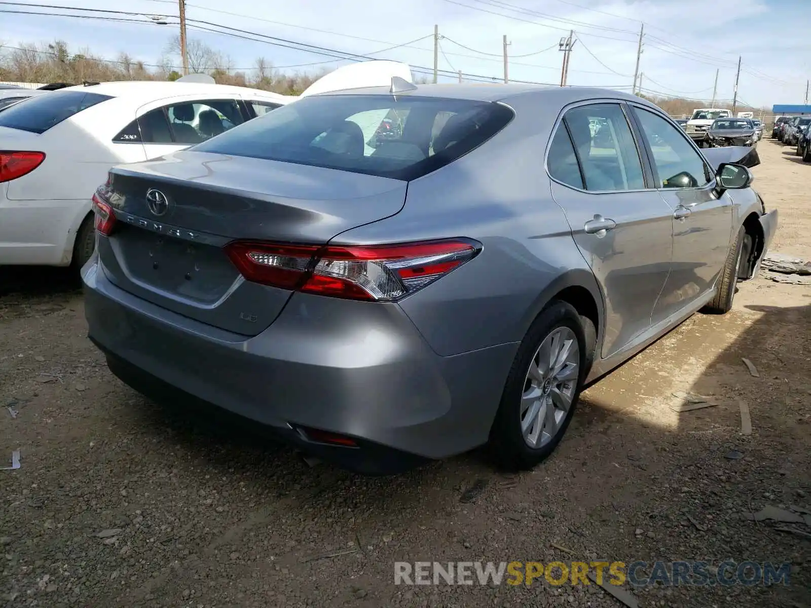 4 Photograph of a damaged car 4T1B11HK7KU742551 TOYOTA CAMRY 2019