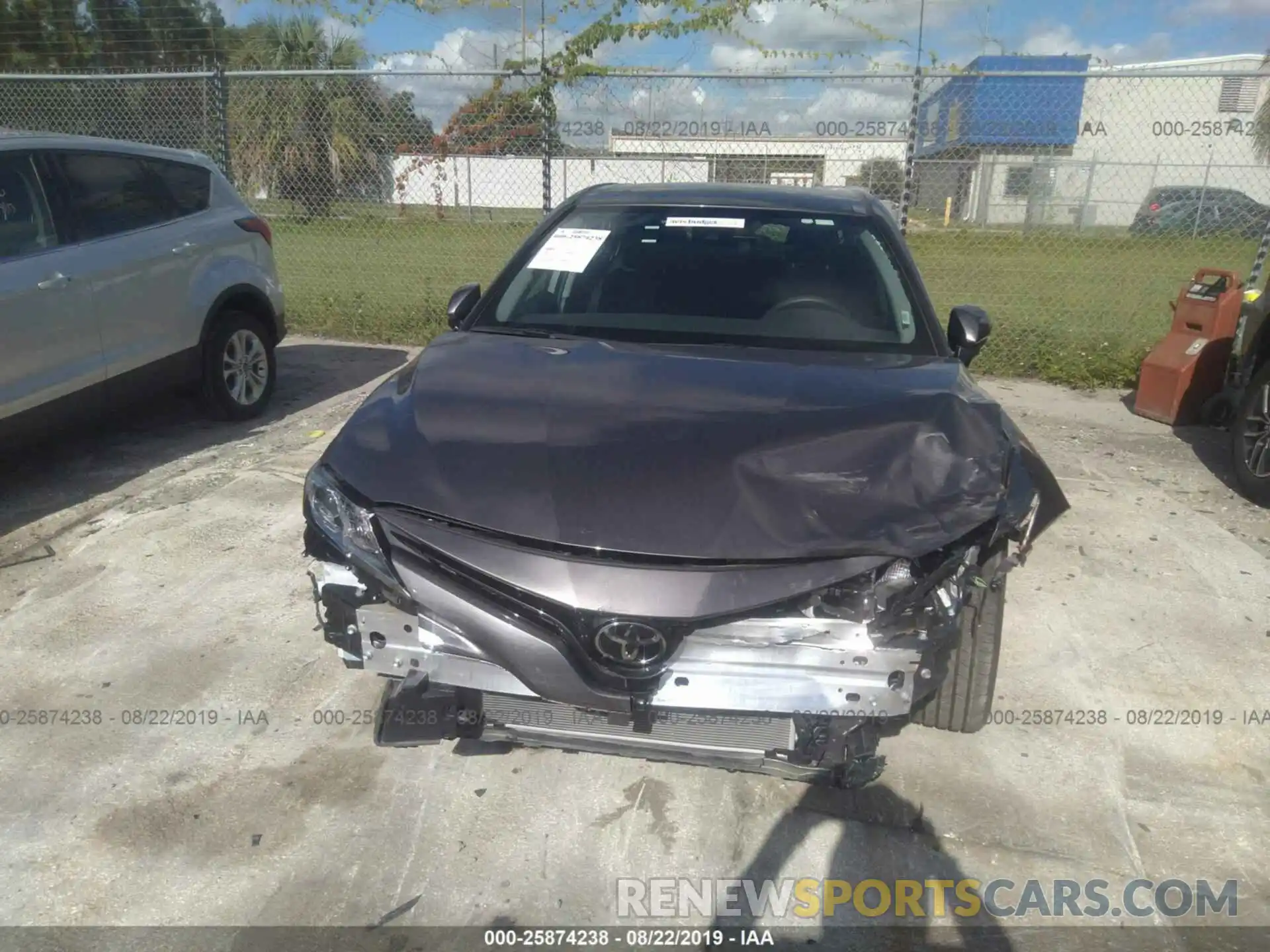 6 Photograph of a damaged car 4T1B11HK7KU743280 TOYOTA CAMRY 2019