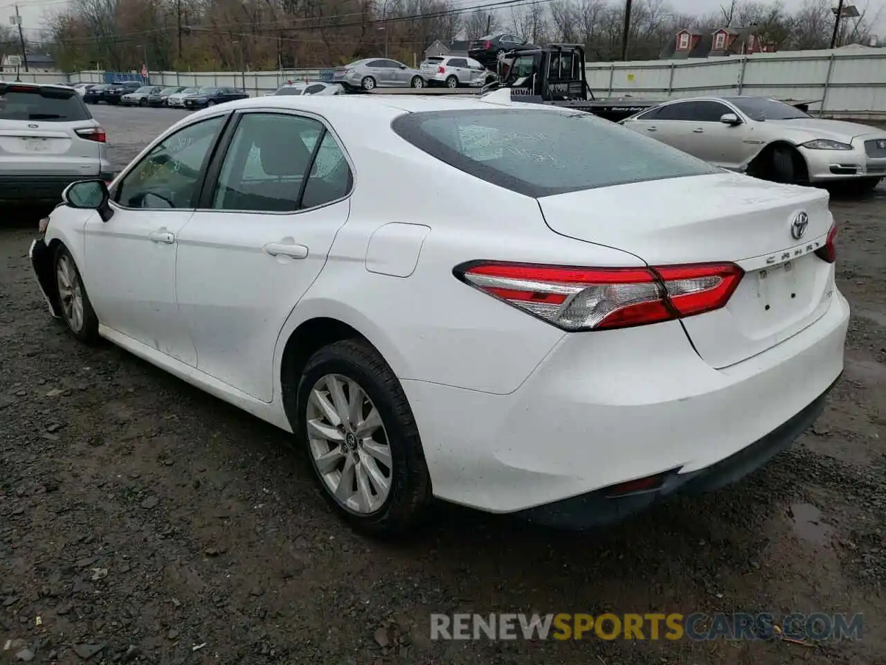 3 Photograph of a damaged car 4T1B11HK7KU744011 TOYOTA CAMRY 2019