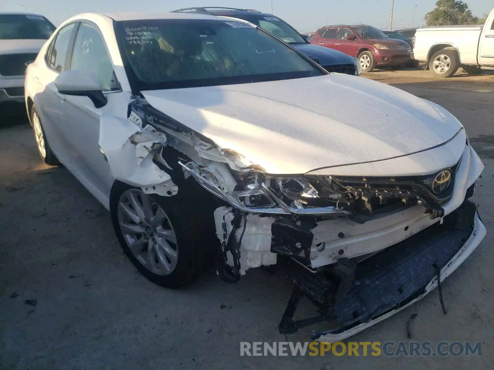 1 Photograph of a damaged car 4T1B11HK7KU744431 TOYOTA CAMRY 2019