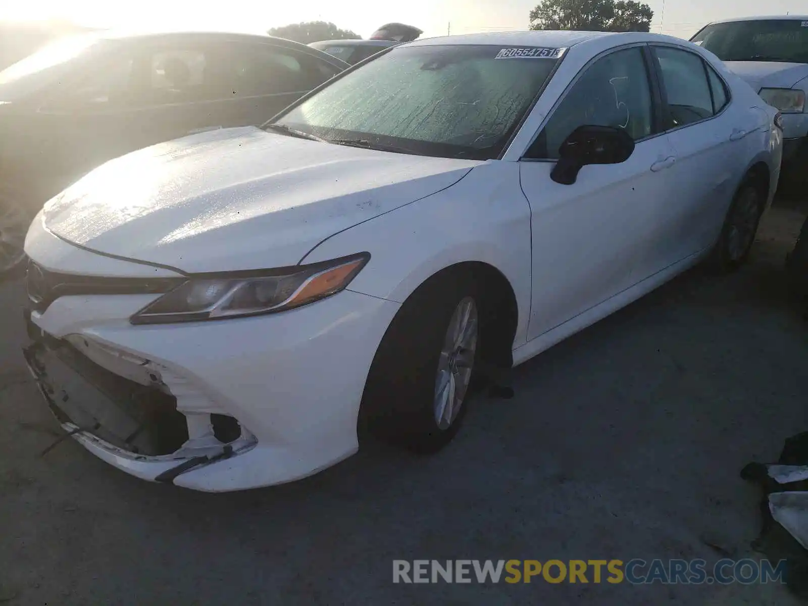 2 Photograph of a damaged car 4T1B11HK7KU744431 TOYOTA CAMRY 2019